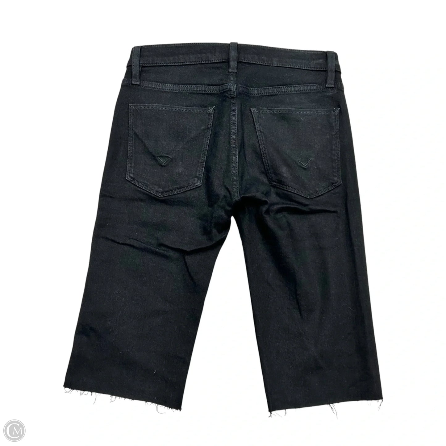 Shorts By Hudson In Black Denim, Size: 0