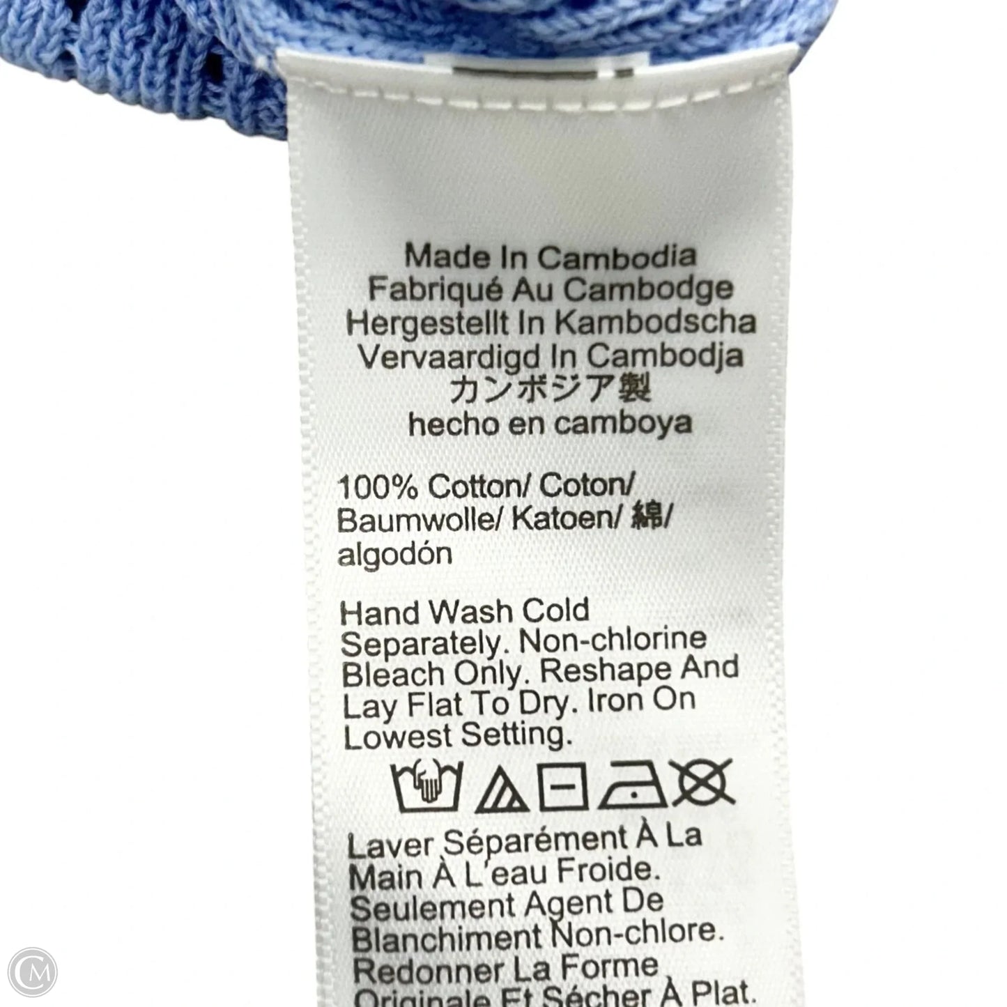 Sweater Cardigan By J. Crew In Blue, Size: M