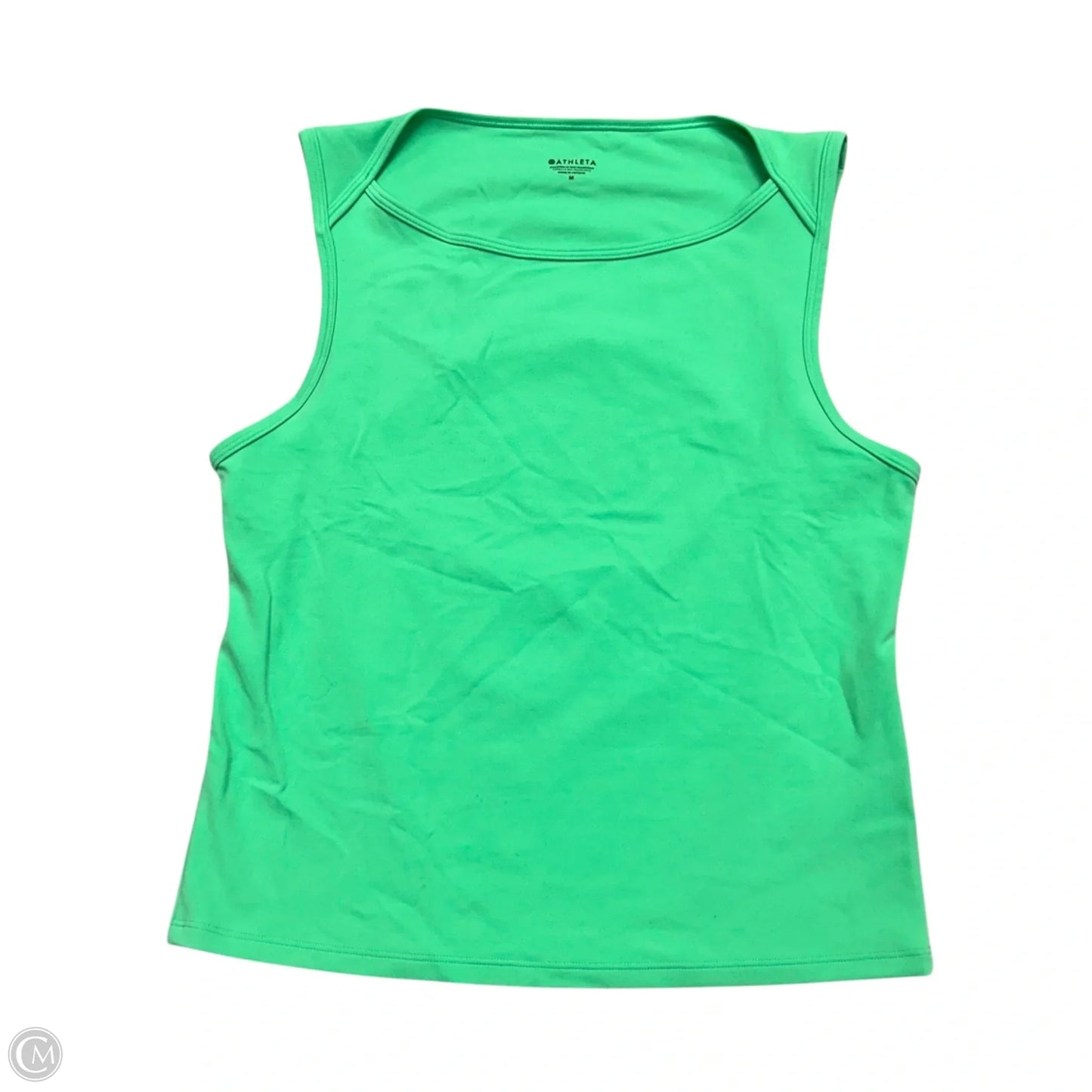 Athletic Tank Top By Athleta In Green, Size: M