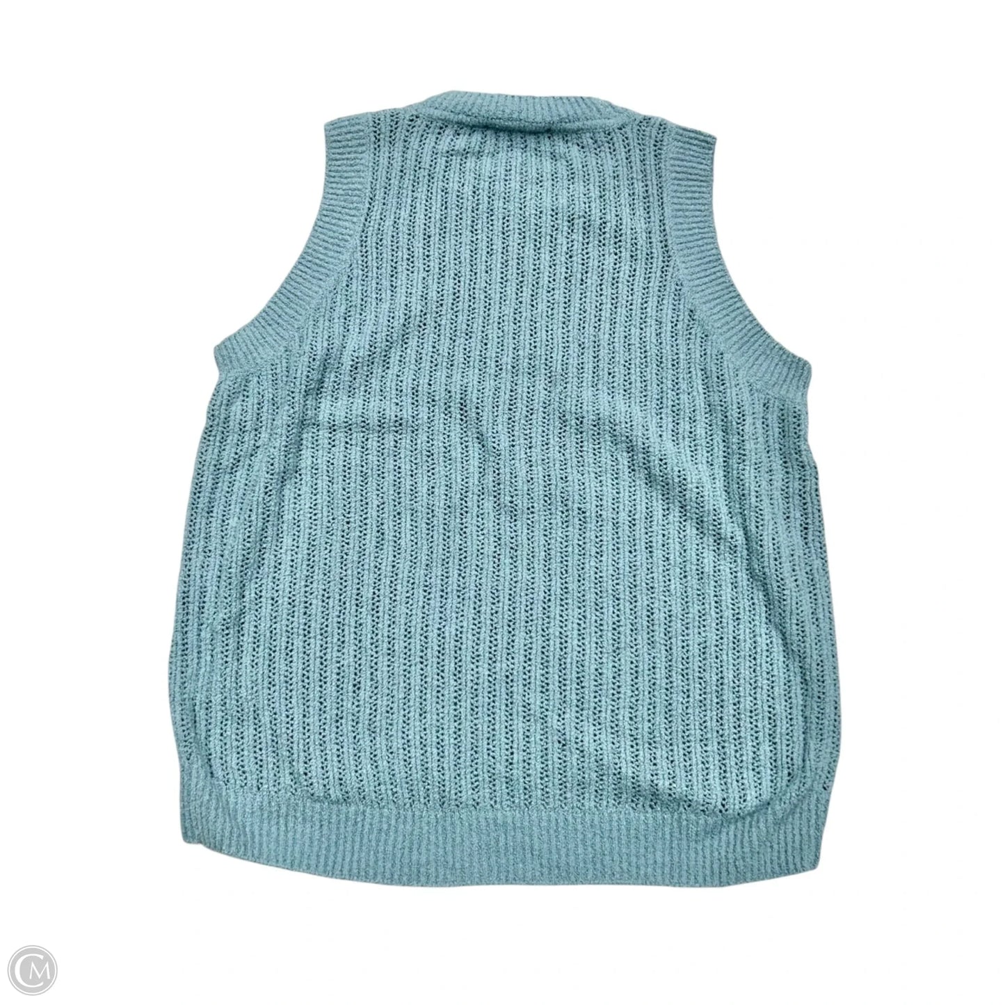 Sweater Short Sleeve By Nation Ltd In Blue, Size: S