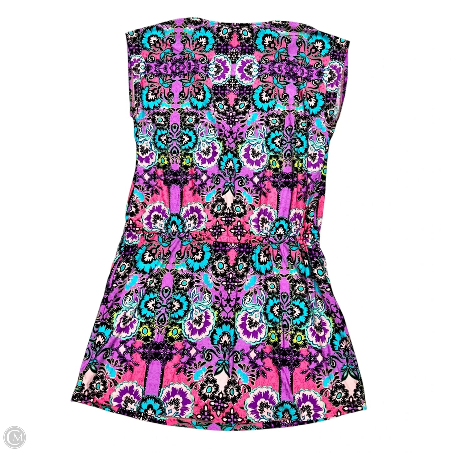 Swimwear Cover-up By Nanette Lepore In Blue & Purple, Size: S