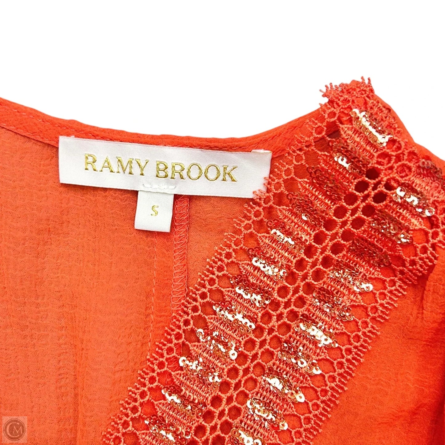 Swimwear Cover-up By Ramy Brook In Orange, Size: S