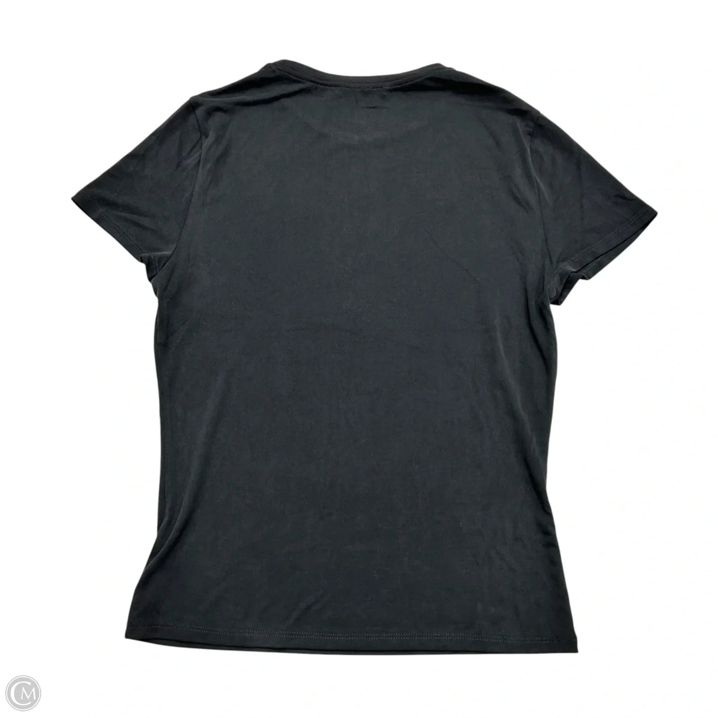 Top Short Sleeve Designer By Alice + Olivia In Black, Size: L
