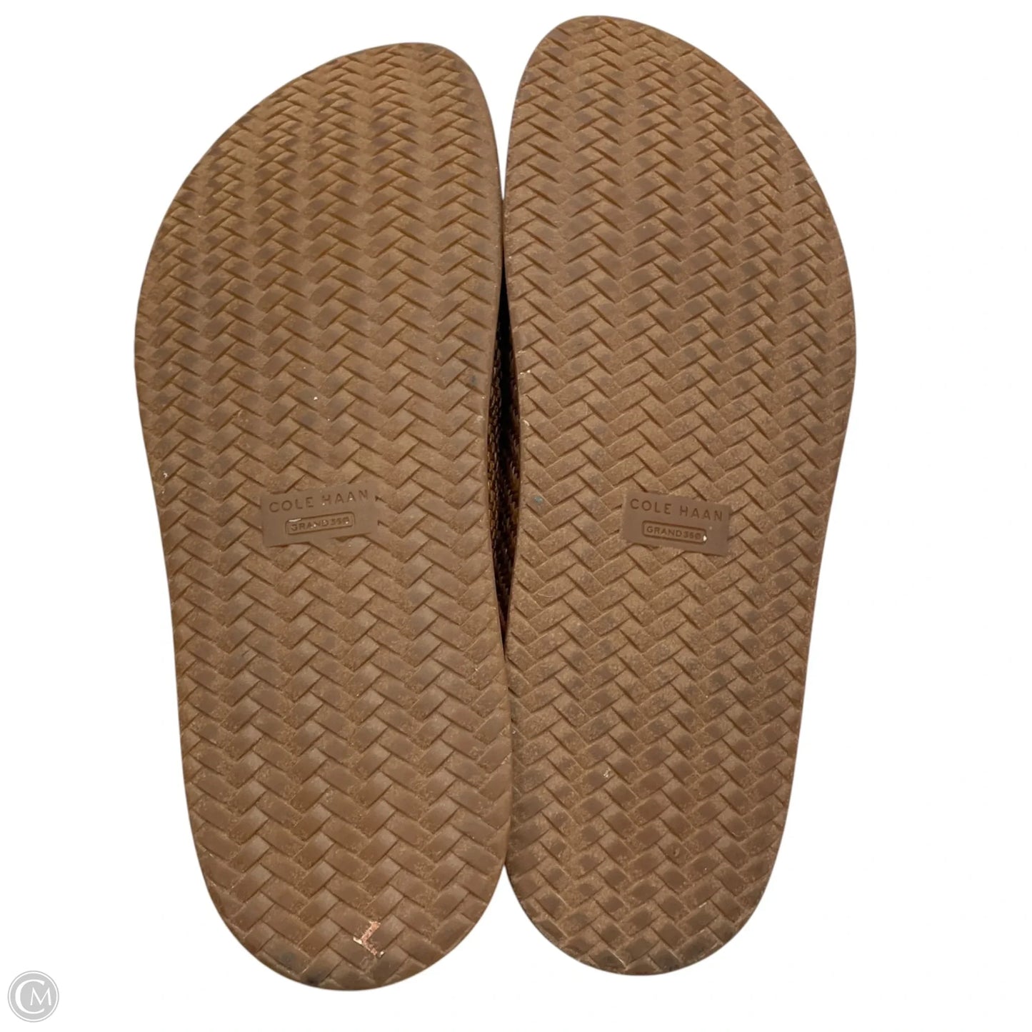 Sandals Flats By Cole-haan In Brown, Size: 9.5