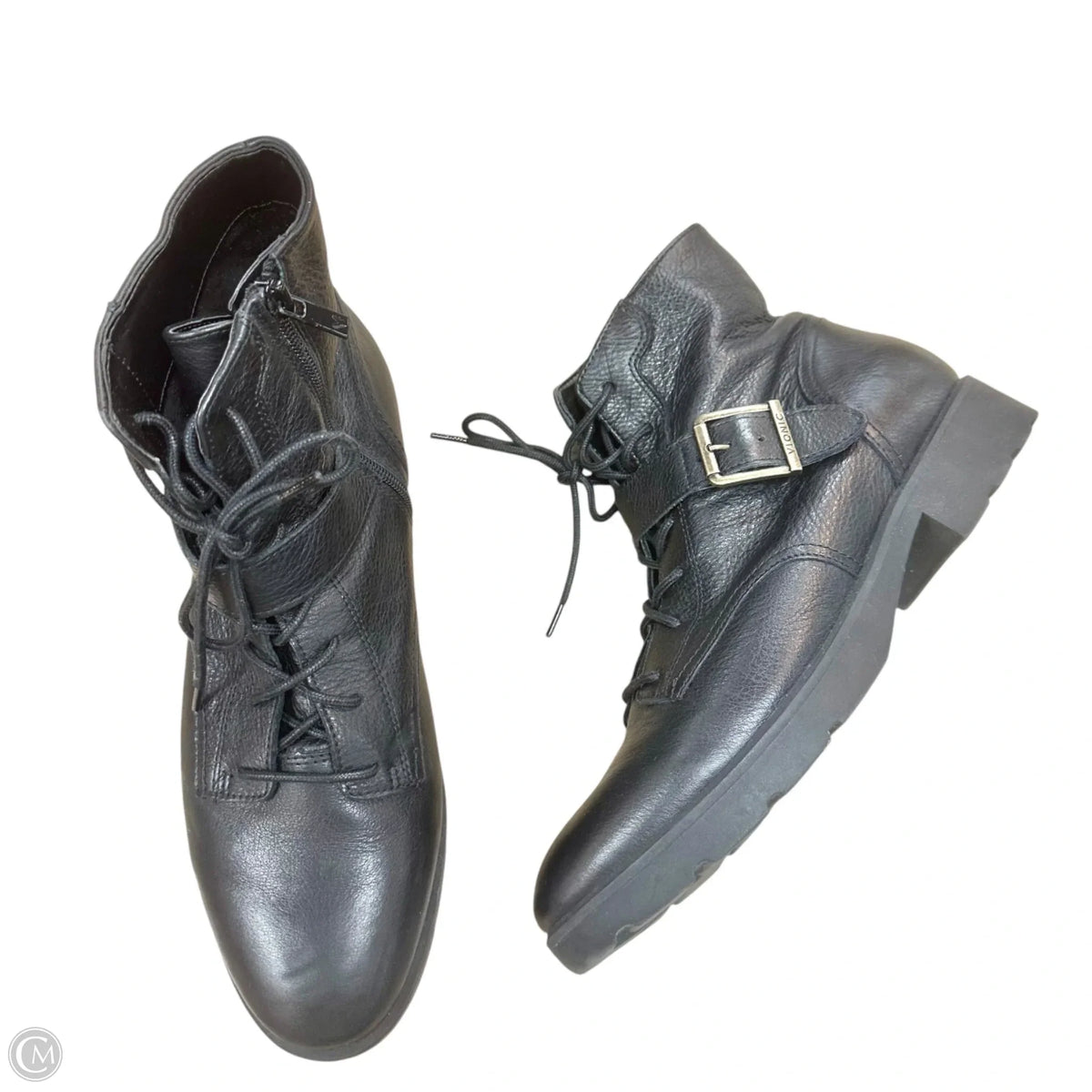 Boots Combat By Vionic In Black, Size: 10
