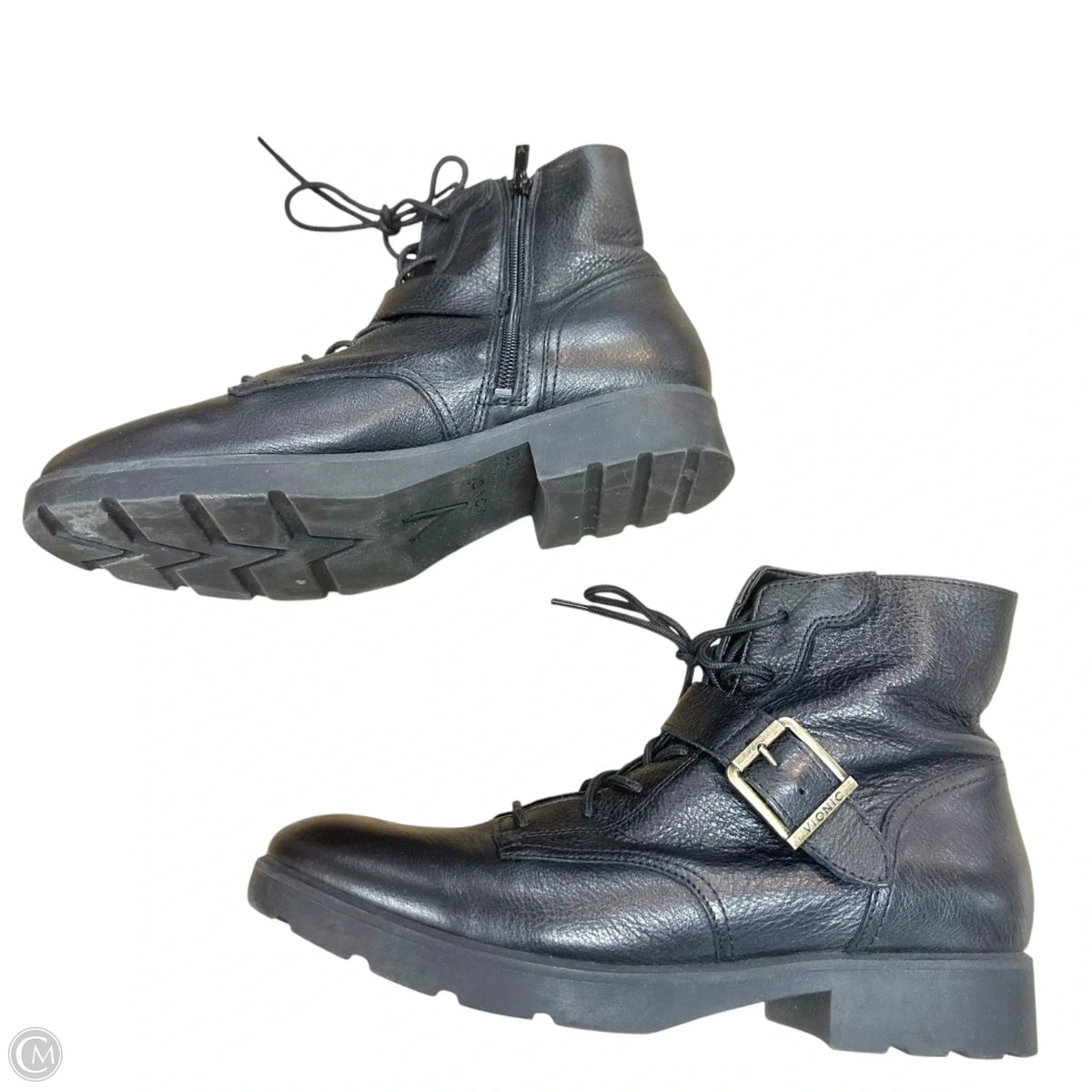Boots Combat By Vionic In Black, Size: 10