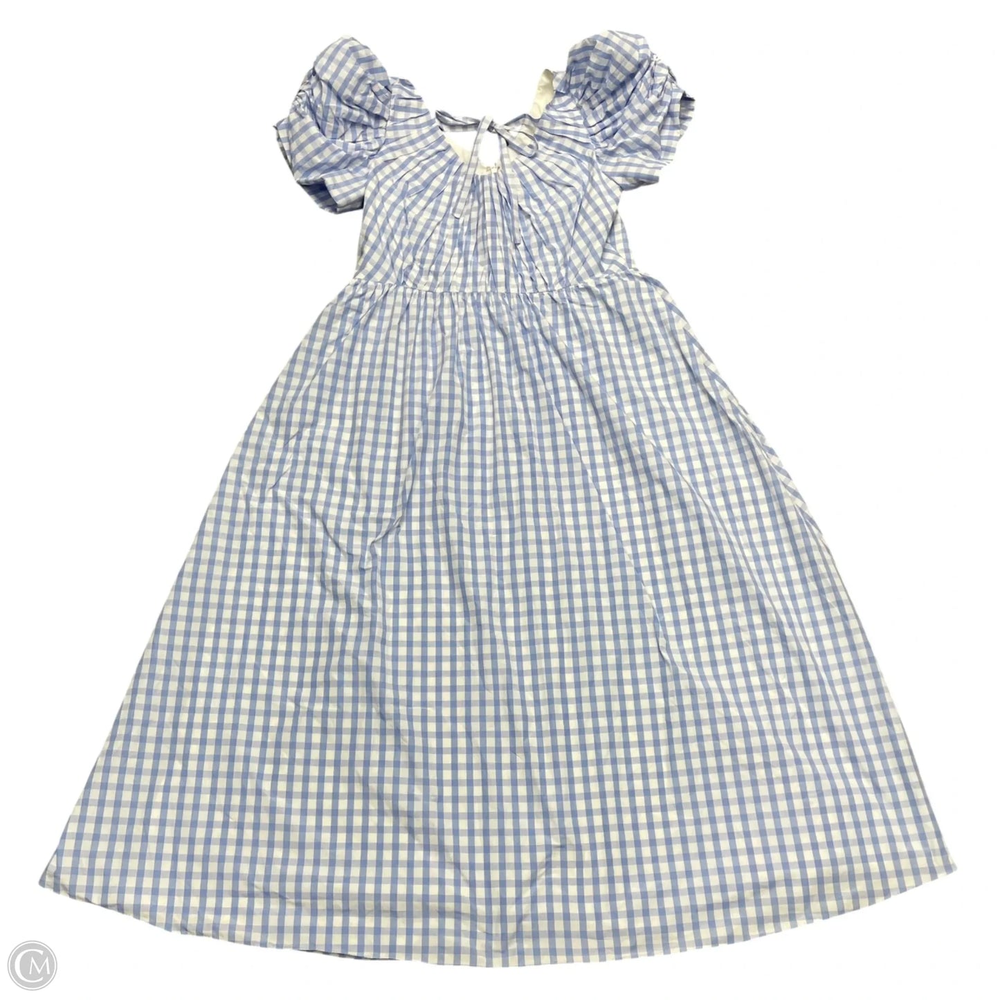 Dress Casual Maxi By Antonio Melani In Blue & White, Size: L