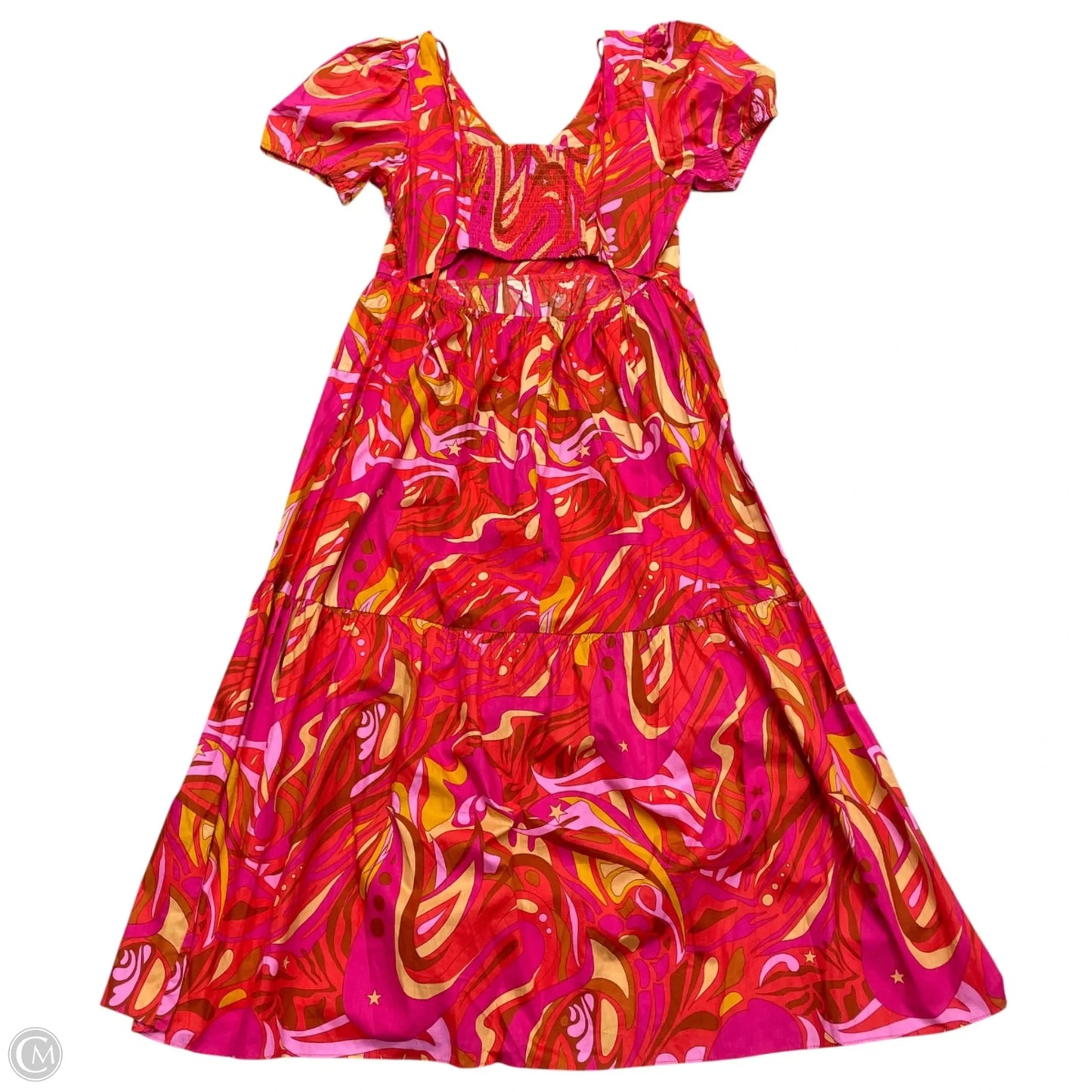 Dress Casual Maxi By 1.state In Pink & Red, Size: Xl
