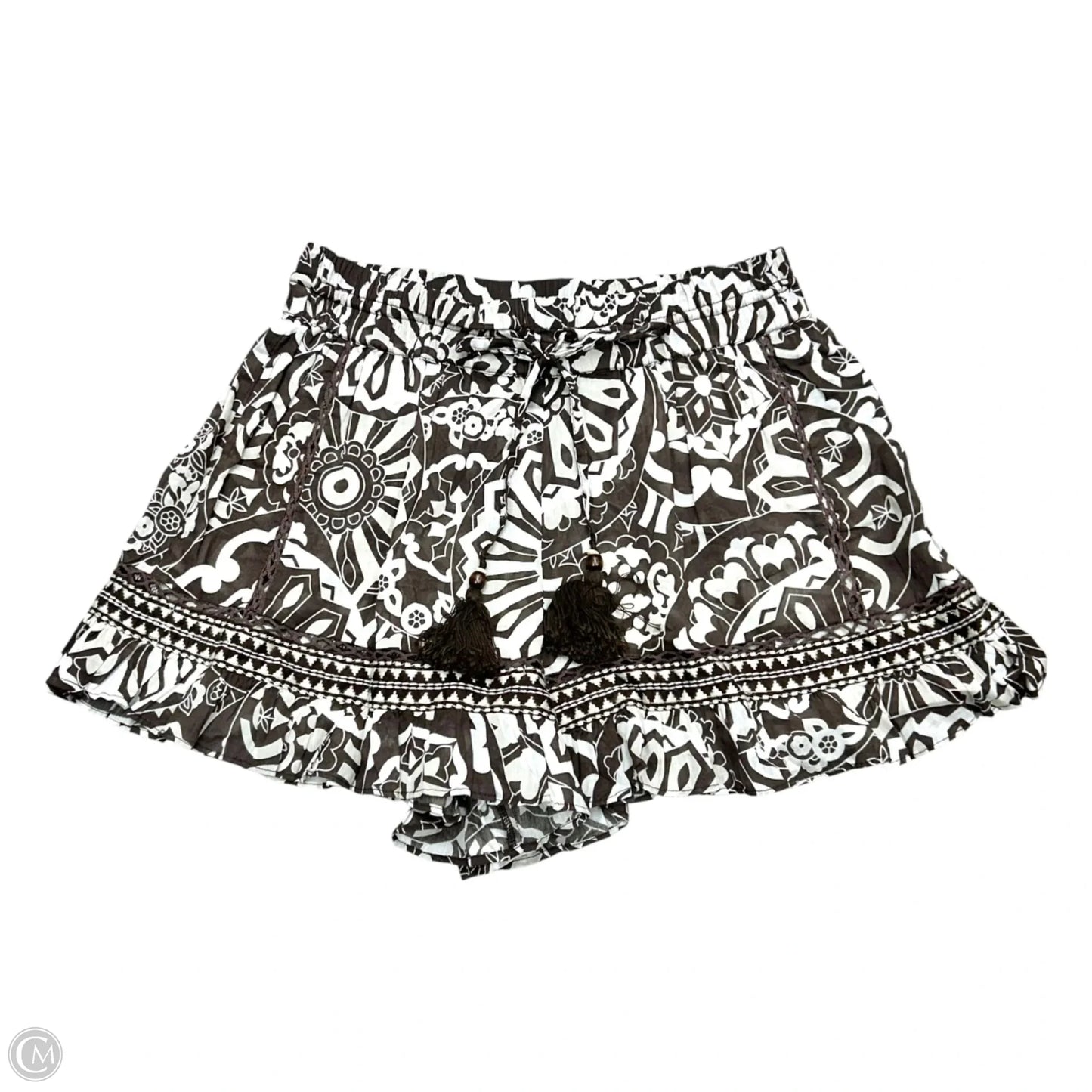 Shorts By Ramy Brook In Brown & White, Size: Xs