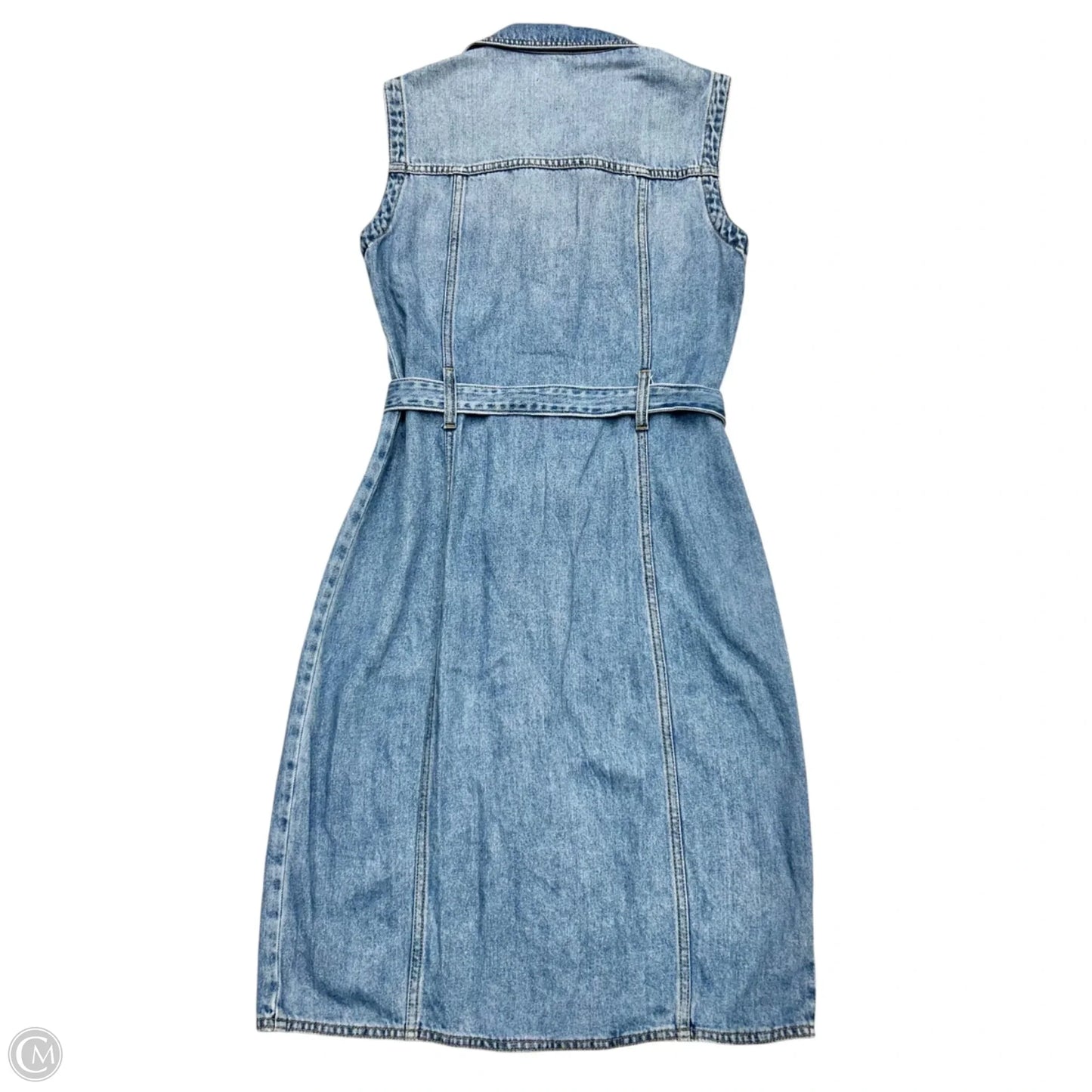 Dress Casual Midi By Alex Mill In Blue Denim, Size: S