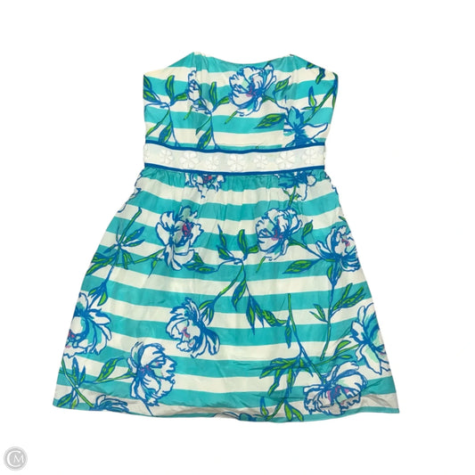 Dress Designer By Lilly Pulitzer In Blue & White, Size: S