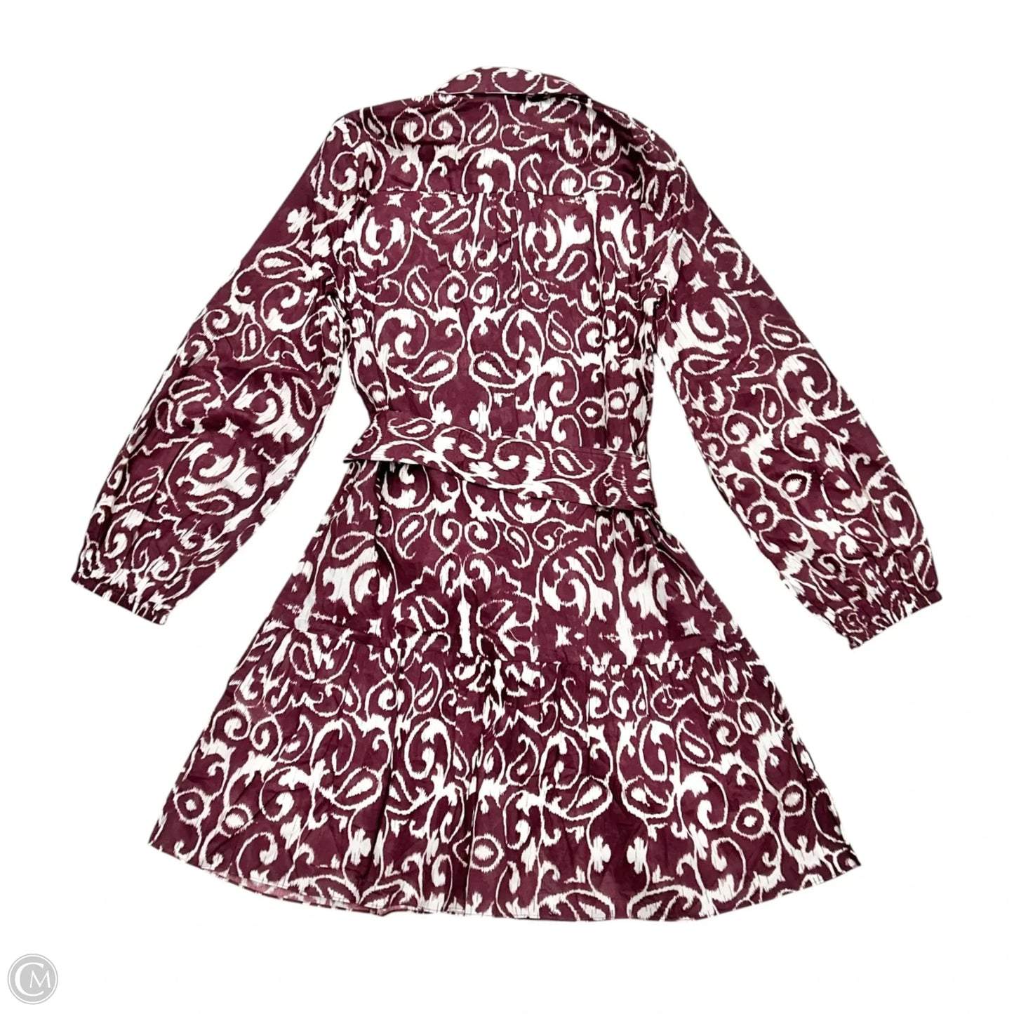 Dress Casual Short By Figue In Maroon, Size: S