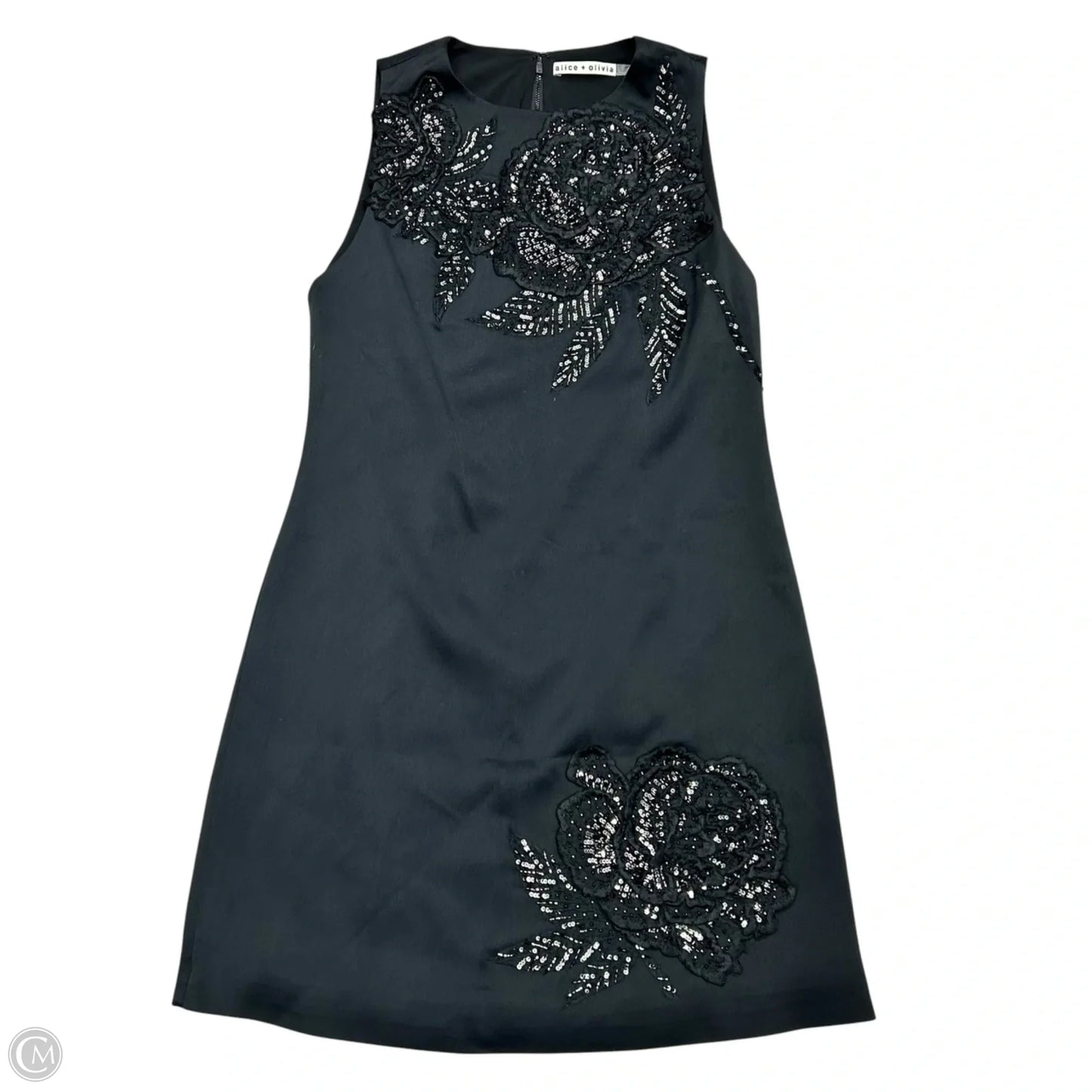 Dress Designer By Alice + Olivia In Black, Size: S