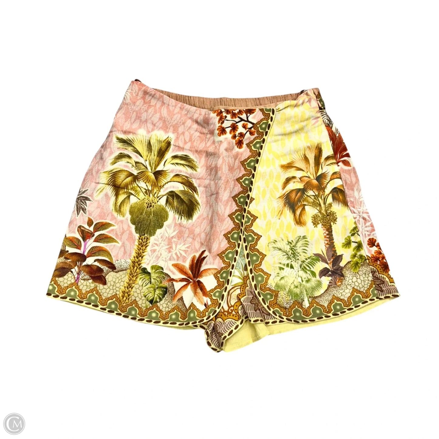 Skort By Ranna Gill In Tropical Print, Size: Xs