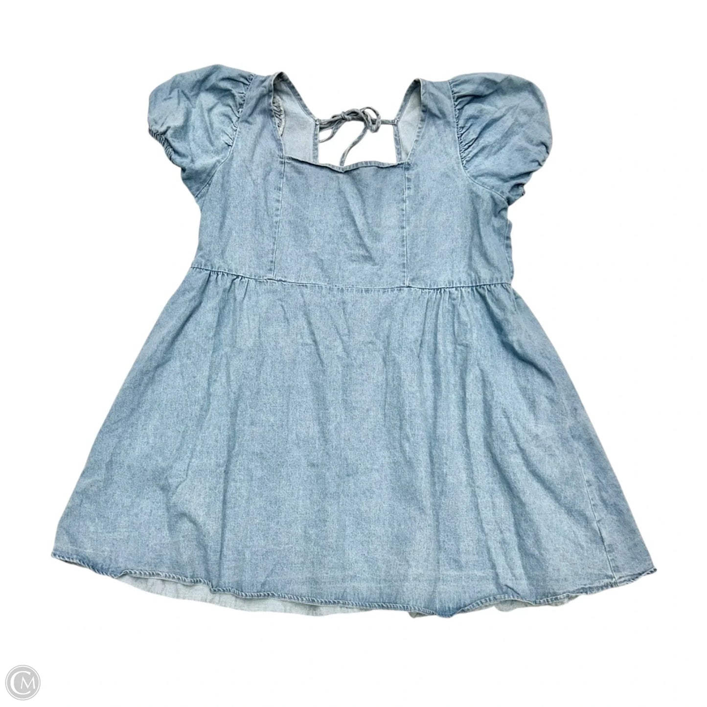 Dress Casual Short By Arula In Blue Denim, Size: Xl