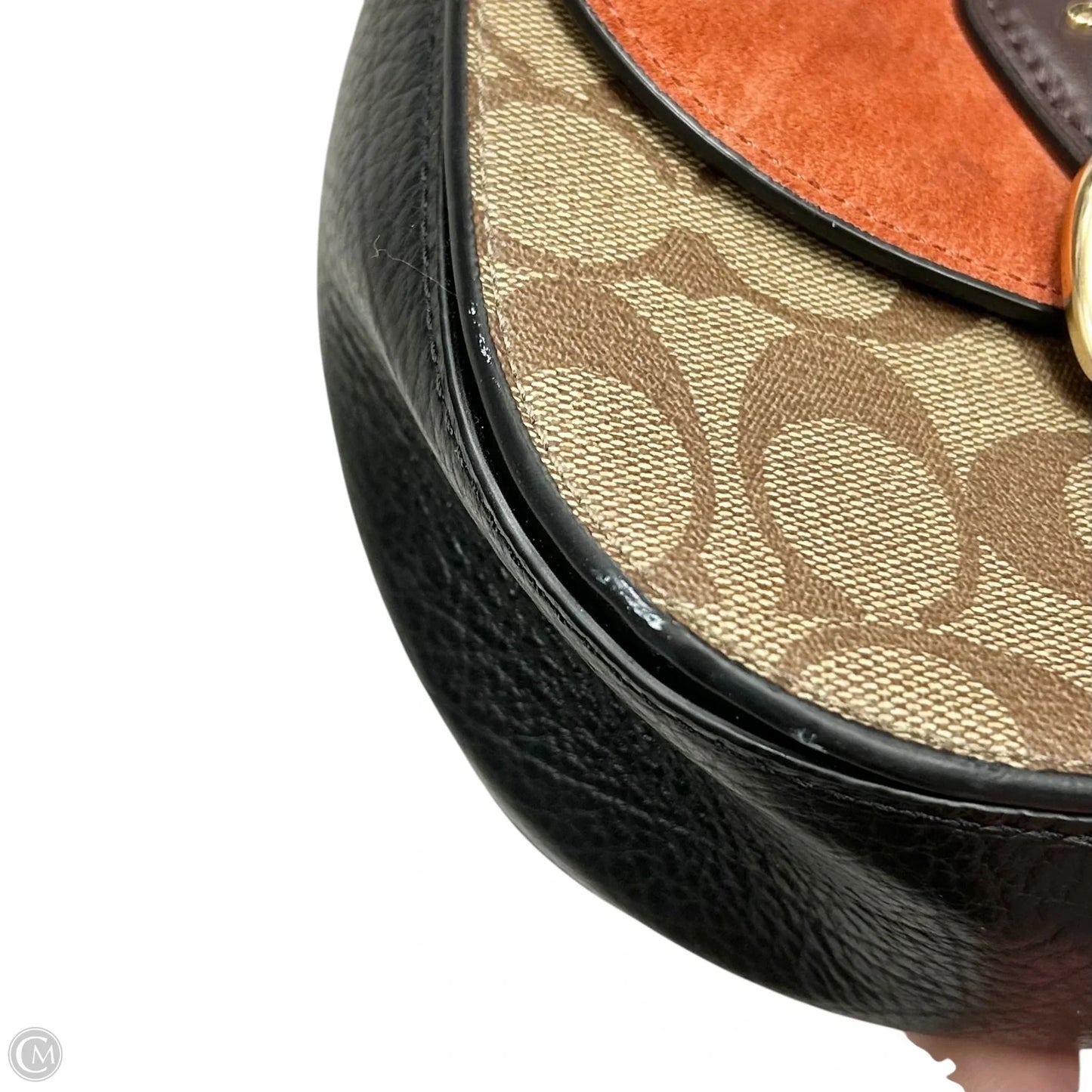 Crossbody Designer By Coach, Size: Small
