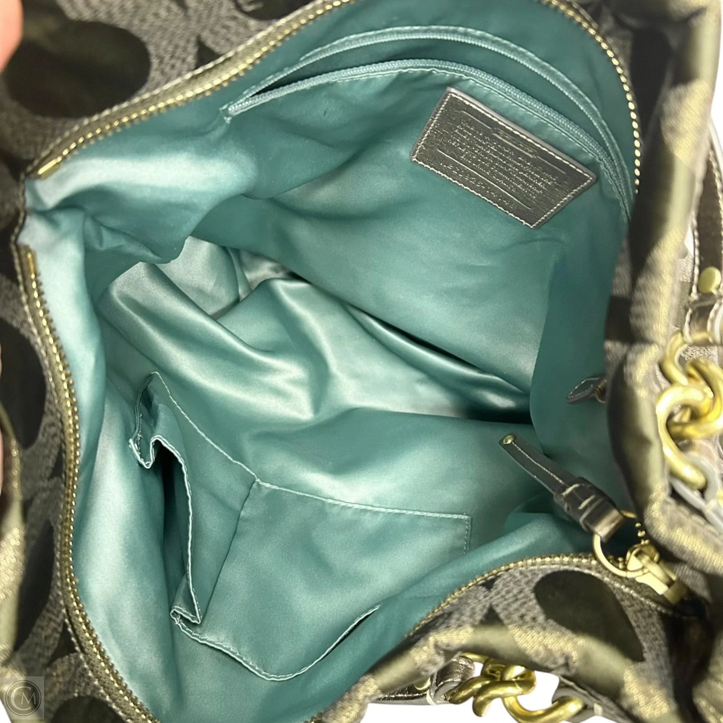 Handbag Designer By Coach, Size: Large