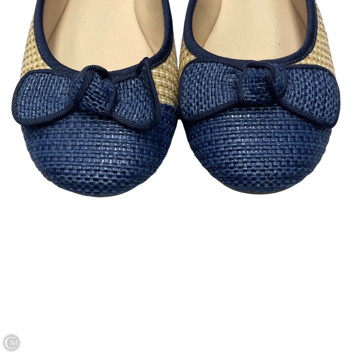 Shoes Flats By Kelly And Katie In Blue & Tan, Size: 8