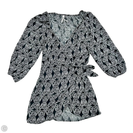 Dress Casual Short By Anthropologie In Black & White, Size: M