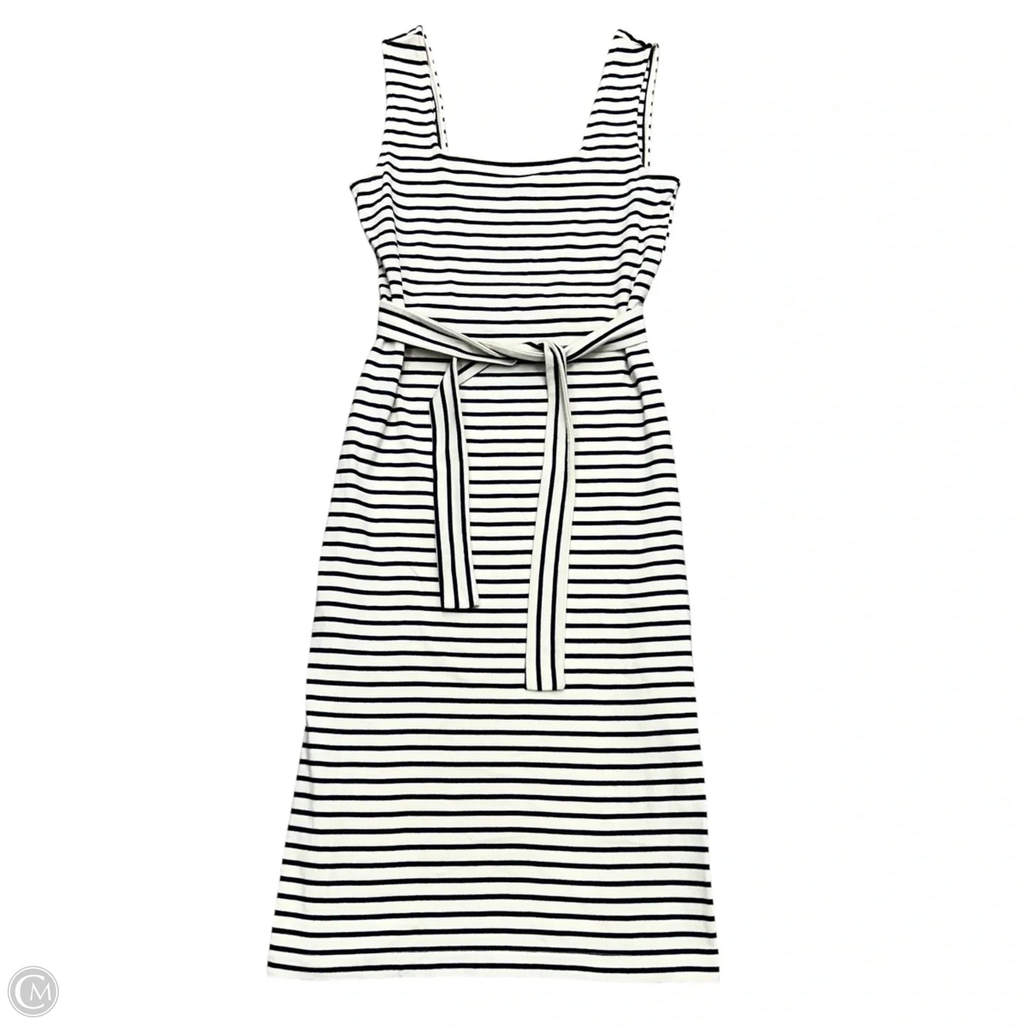 Dress Casual Midi By Rails In Blue & Cream, Size: S