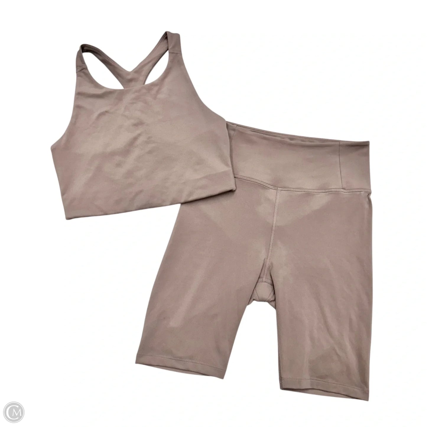 Athletic Shorts 2pc By Girlfriend Collective In Tan, Size: M