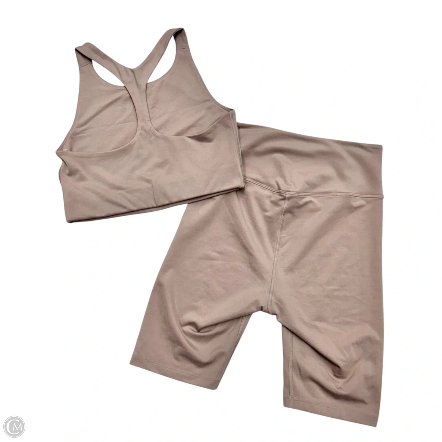 Athletic Shorts 2pc By Girlfriend Collective In Tan, Size: M