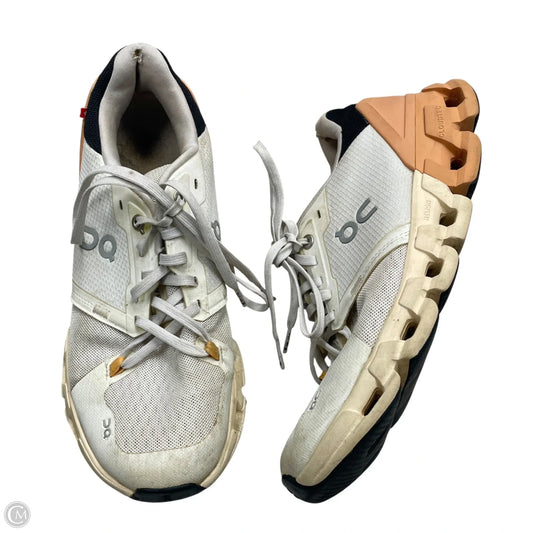 Shoes Athletic By On Cloud In Orange & White, Size: 9
