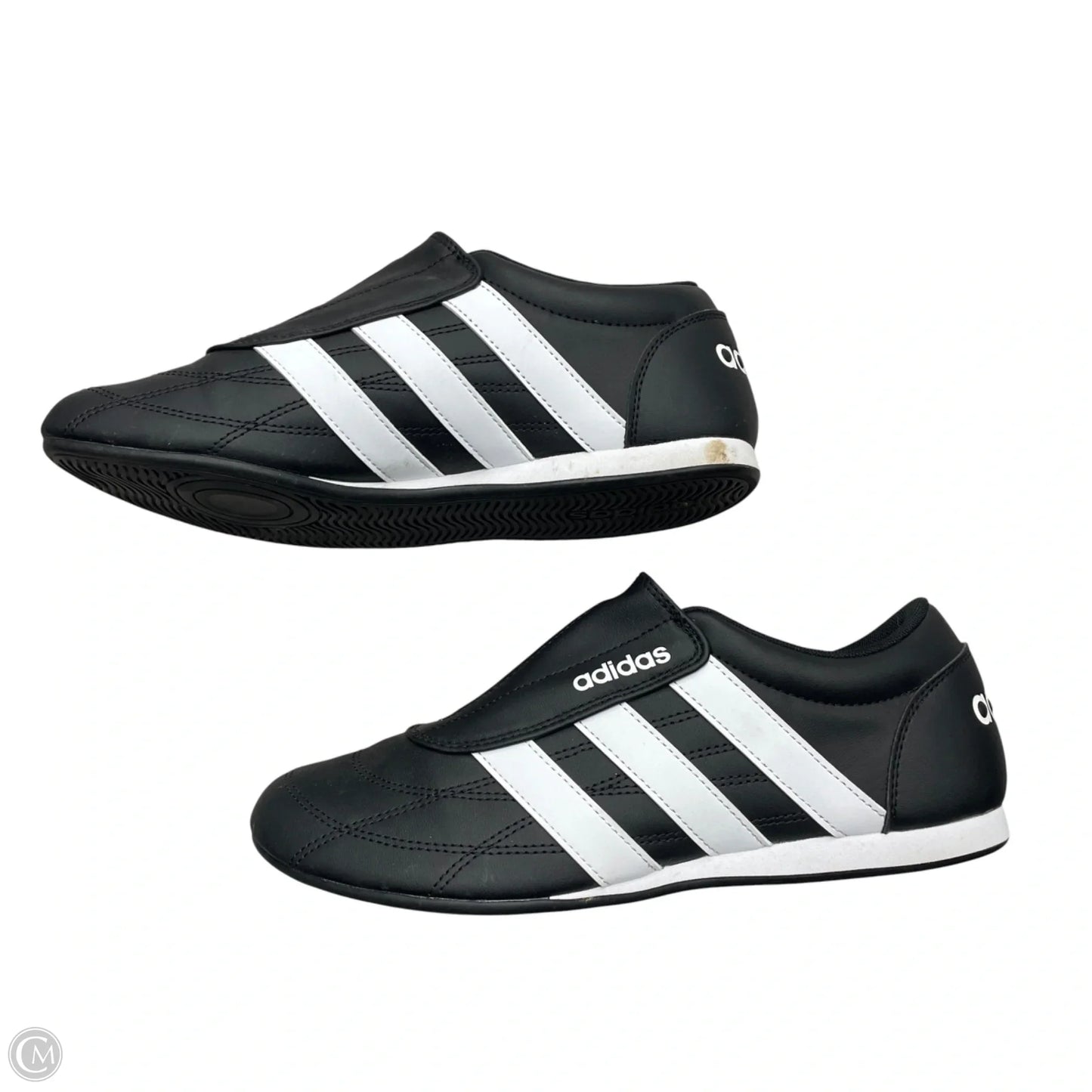 Shoes Sneakers By Adidas In Black & White, Size: 8.5