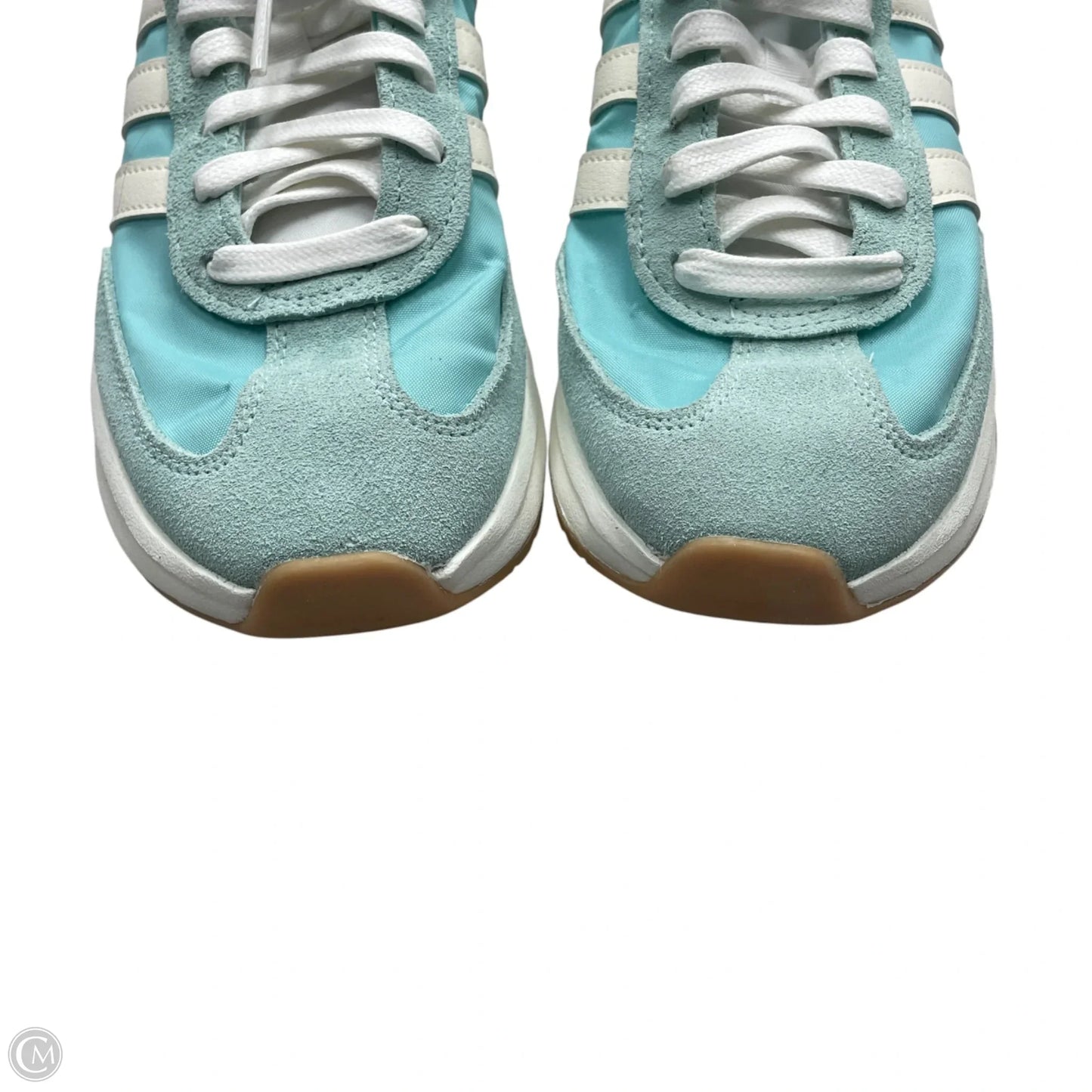 Shoes Sneakers By Adidas In Aqua, Size: 8