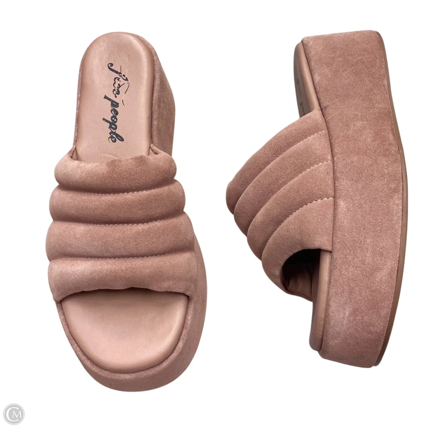 Sandals Heels Platform By Free People In Mauve, Size: 8.5