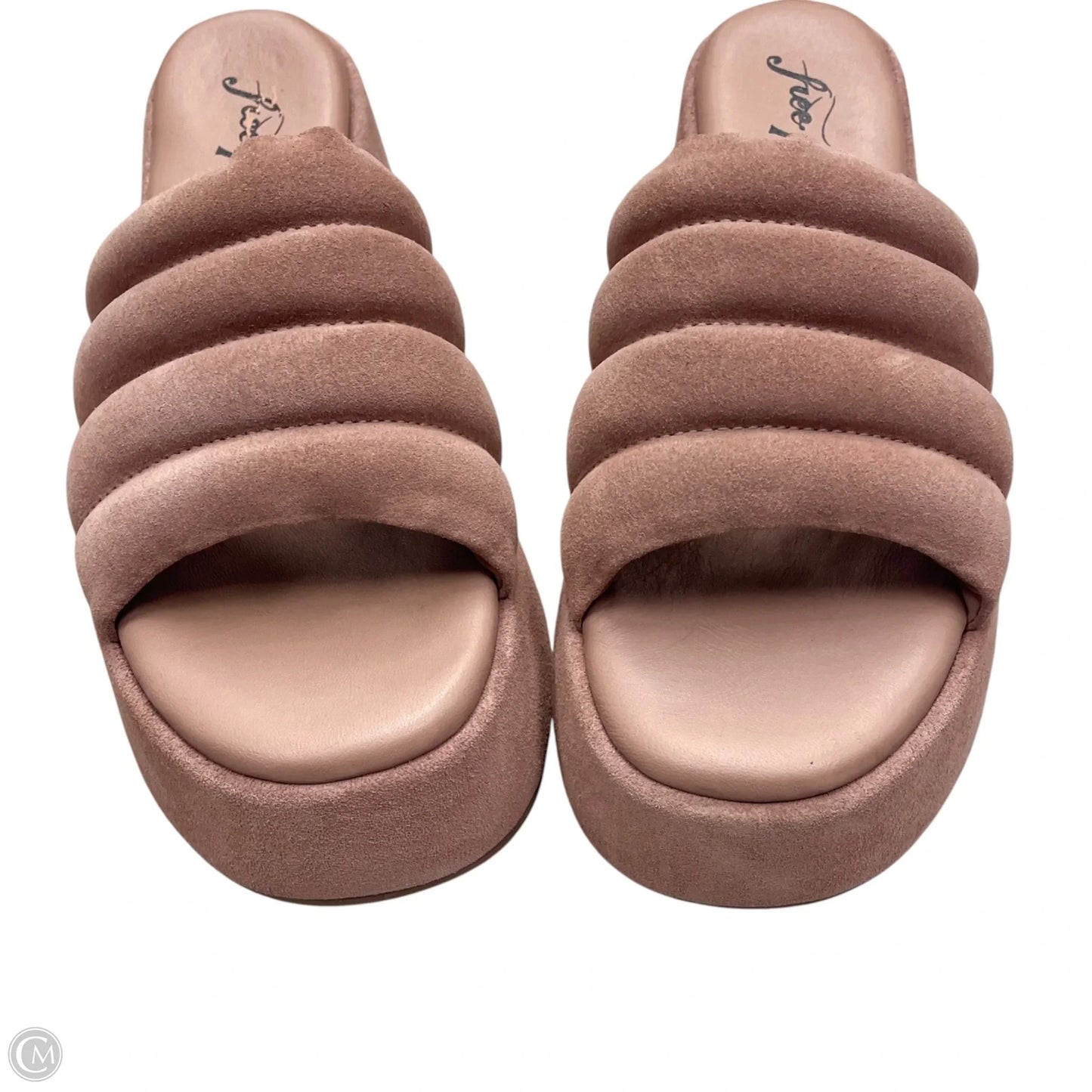Sandals Heels Platform By Free People In Mauve, Size: 8.5