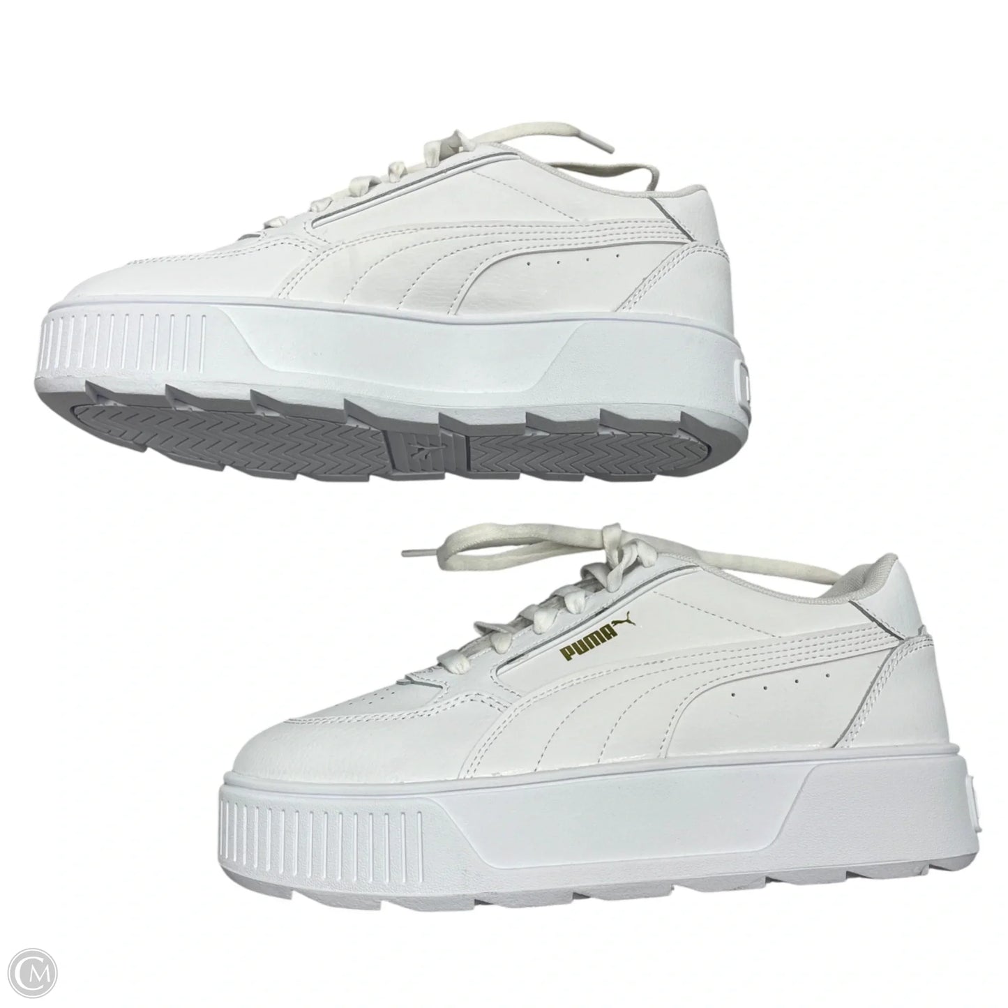 Shoes Athletic By Puma In White, Size: 8.5
