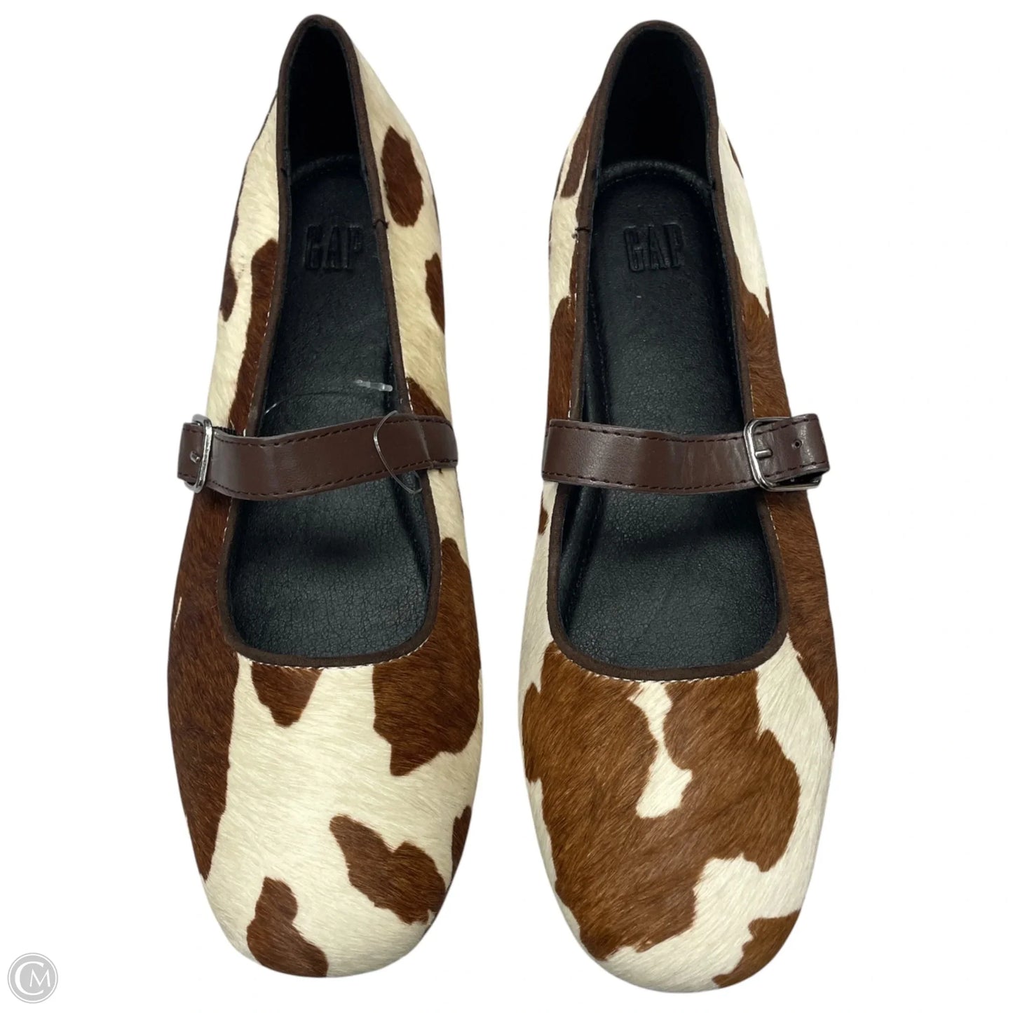 Shoes Flats By Gap In Animal Print, Size: 8