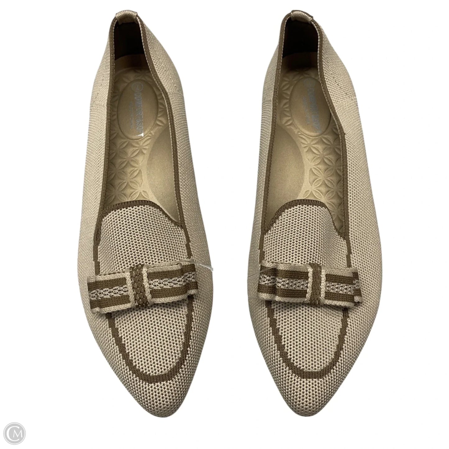 Shoes Flats By Clothes Mentor In Tan, Size: 7