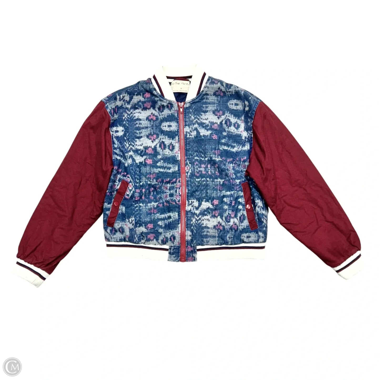 Jacket Other By We The Free In Blue & Red, Size: M