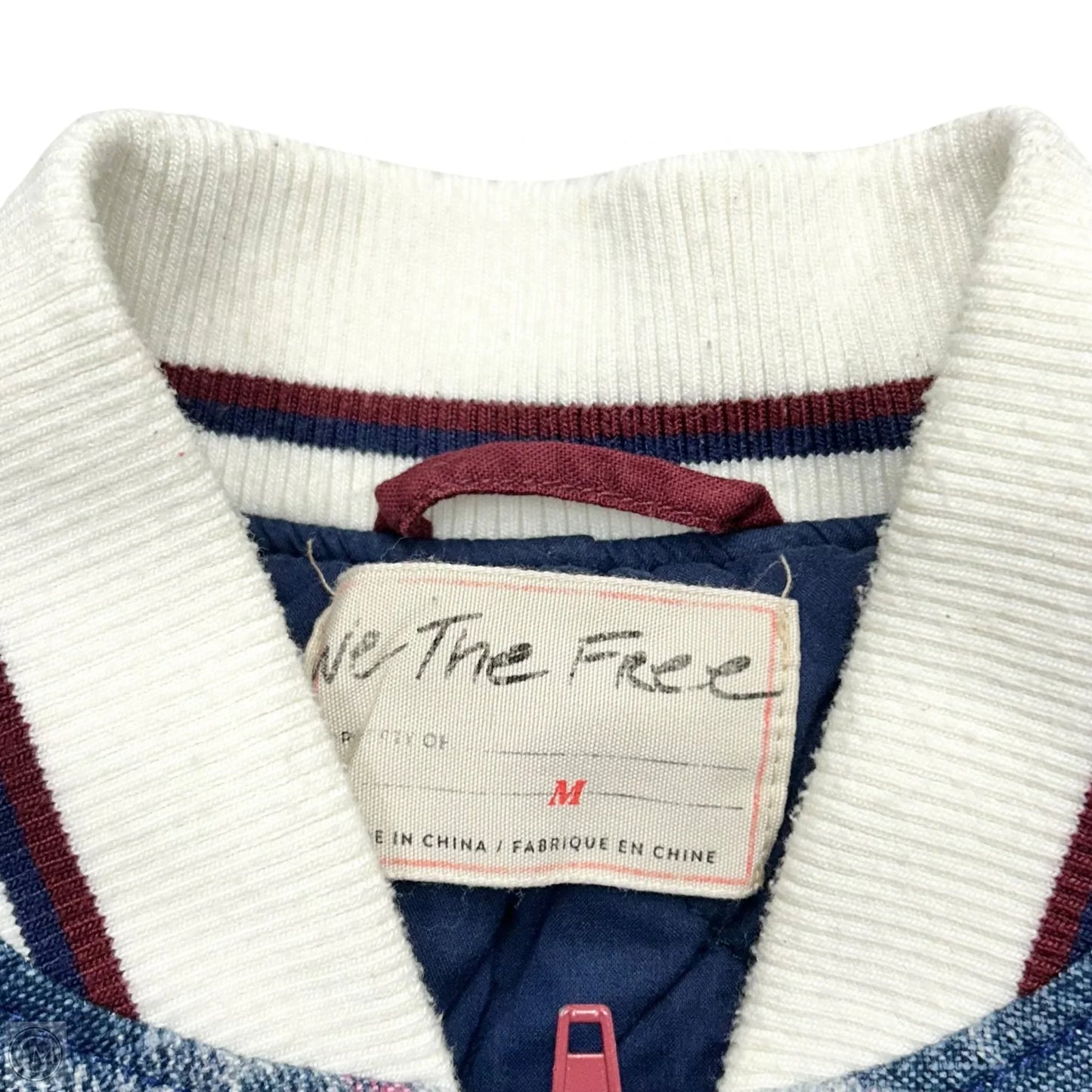 Jacket Other By We The Free In Blue & Red, Size: M