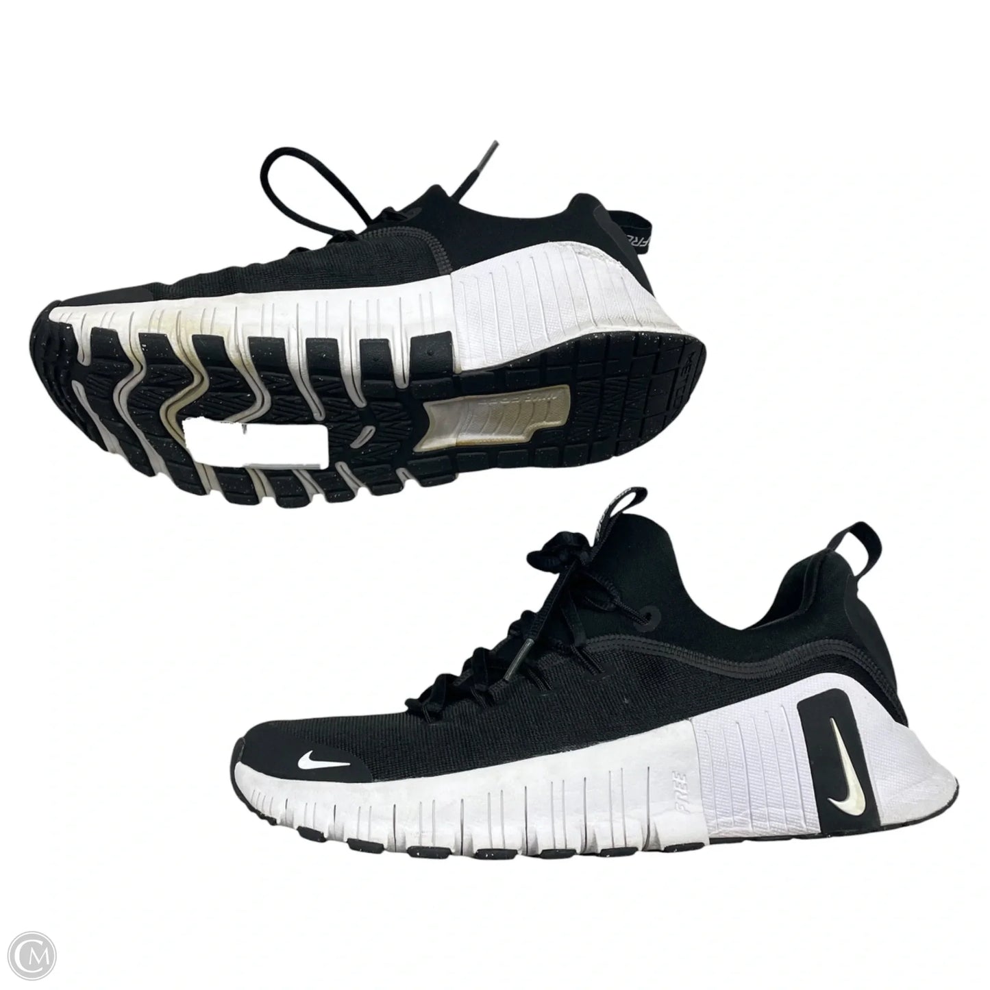 Shoes Athletic By Nike In Black & White, Size: 9