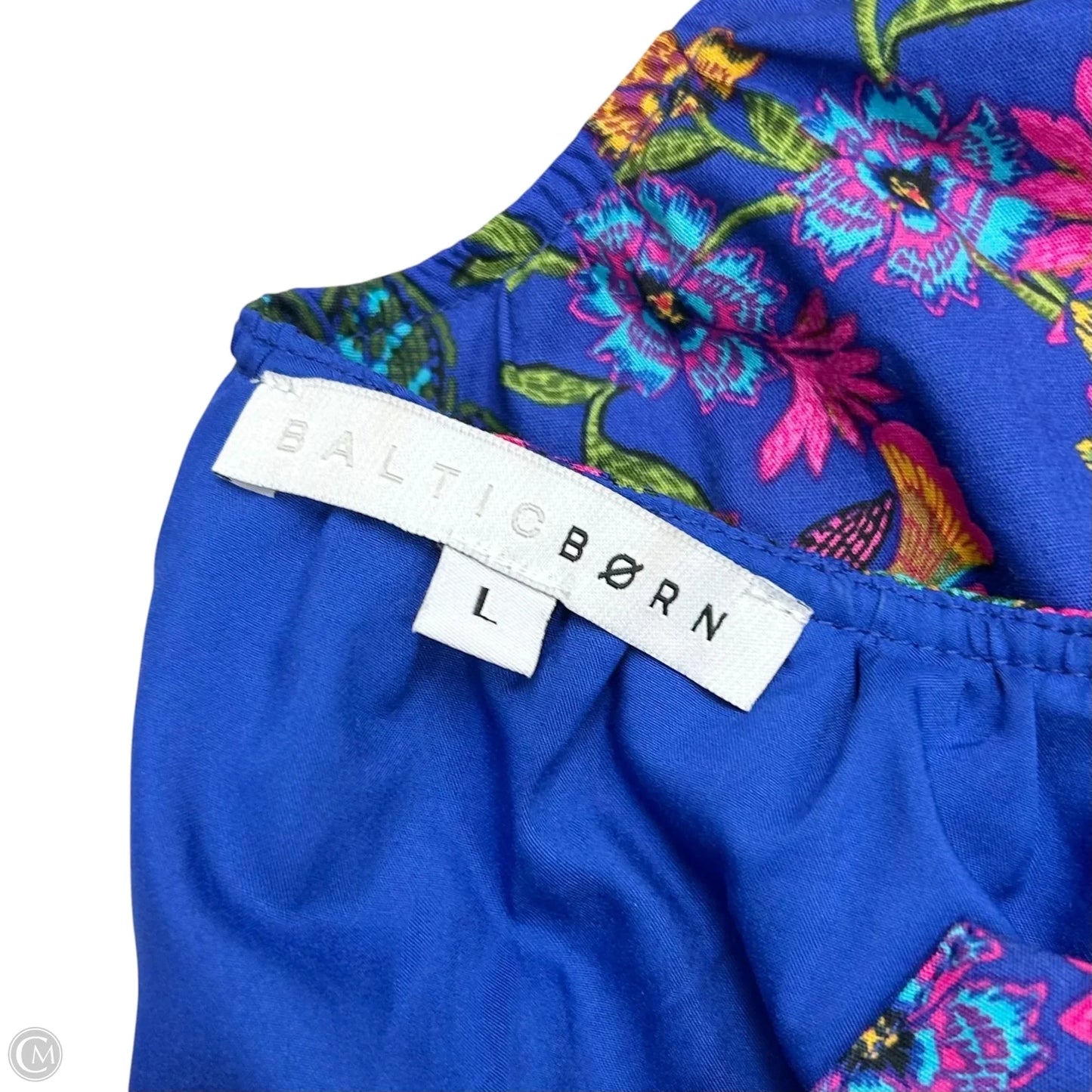 Dress Casual Maxi By Baltic Born In Blue & Pink, Size: L