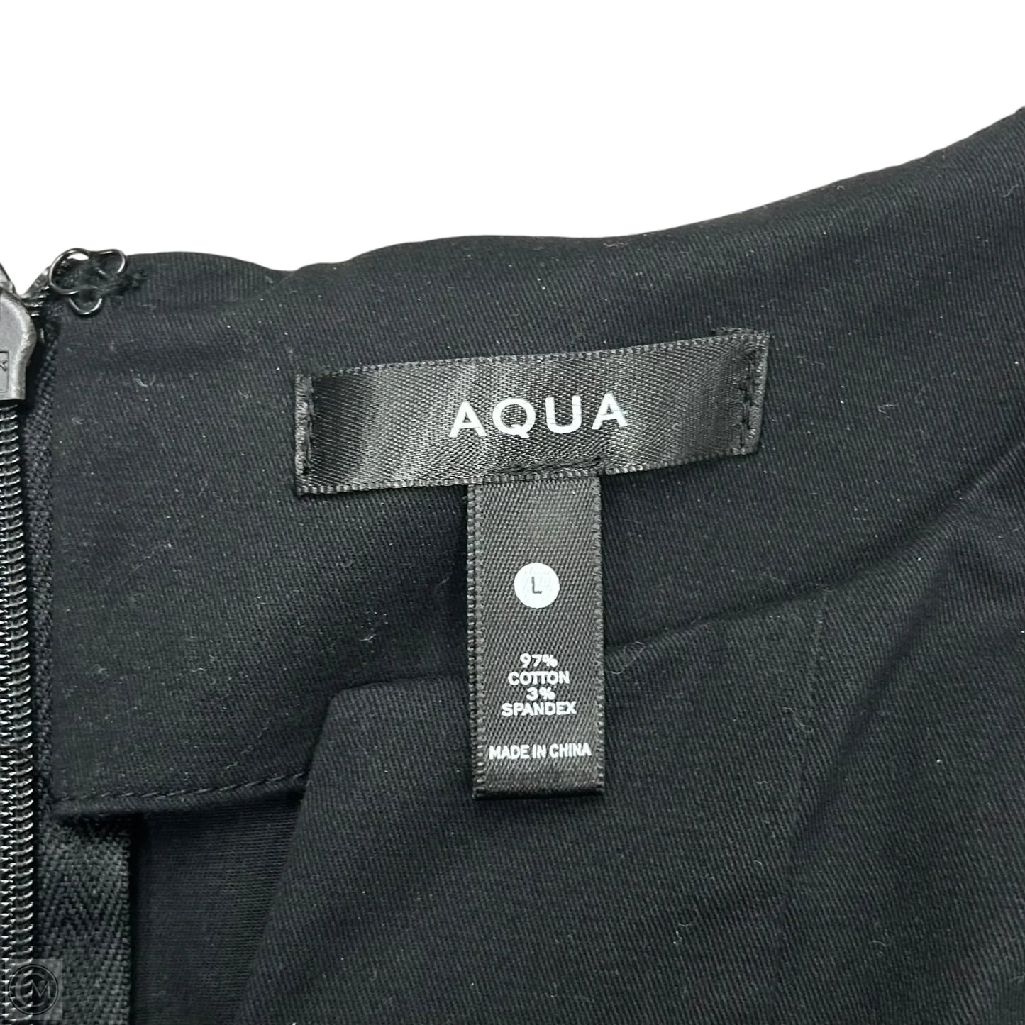 Dress Casual Maxi By Aqua In Black, Size: L