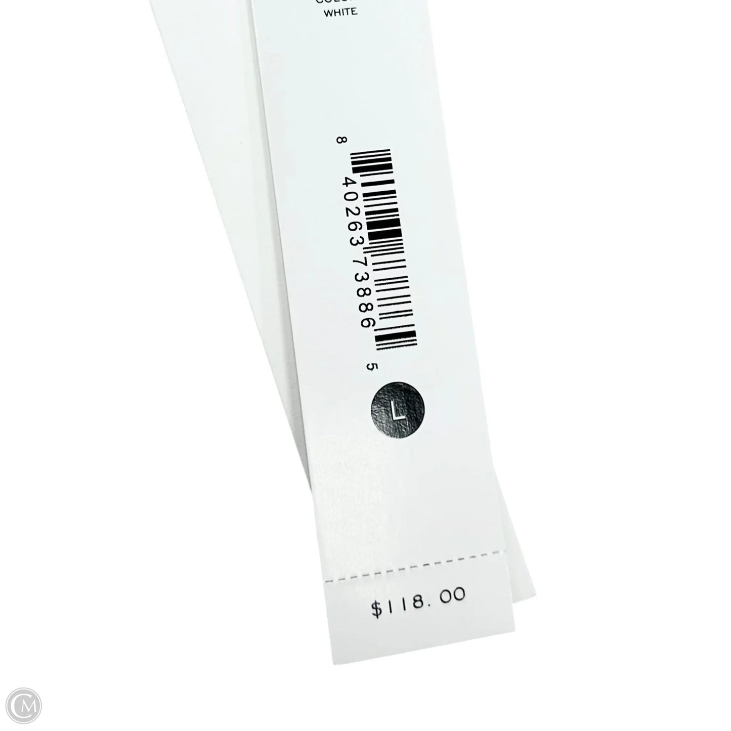 Dress Casual Maxi By Aqua In White, Size: L
