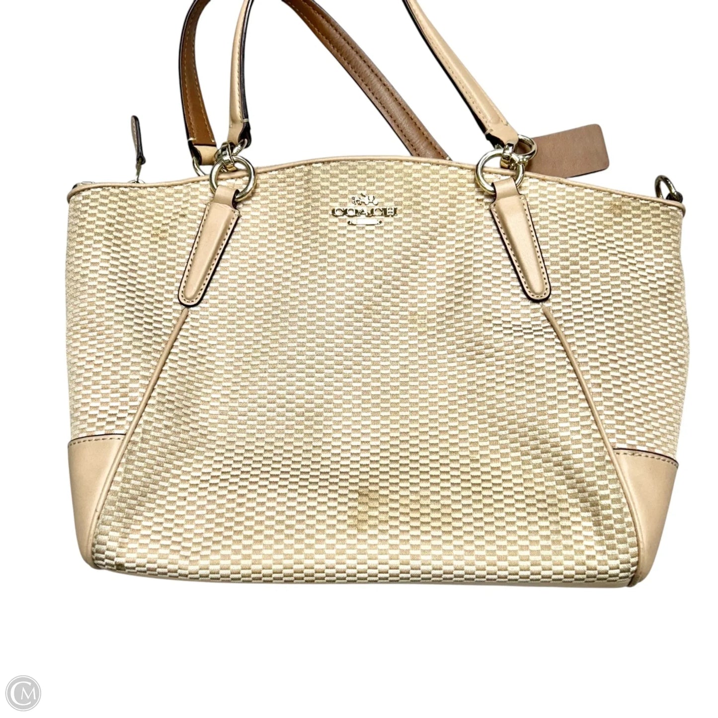 Handbag Designer By Coach, Size: Medium