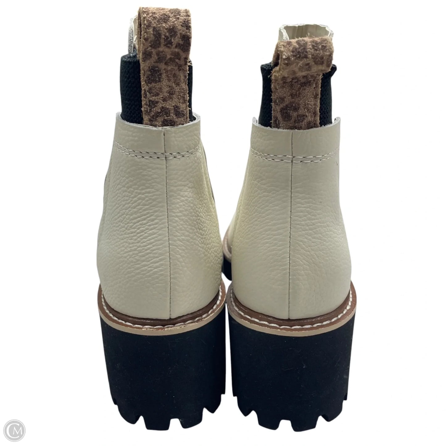 Boots Ankle Heels By Dolce Vita In Cream, Size: 7.5