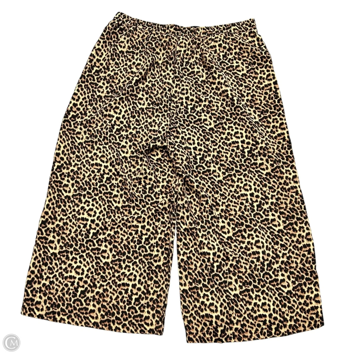 Pants Wide Leg By Torrid In Leopard Print, Size: 4x