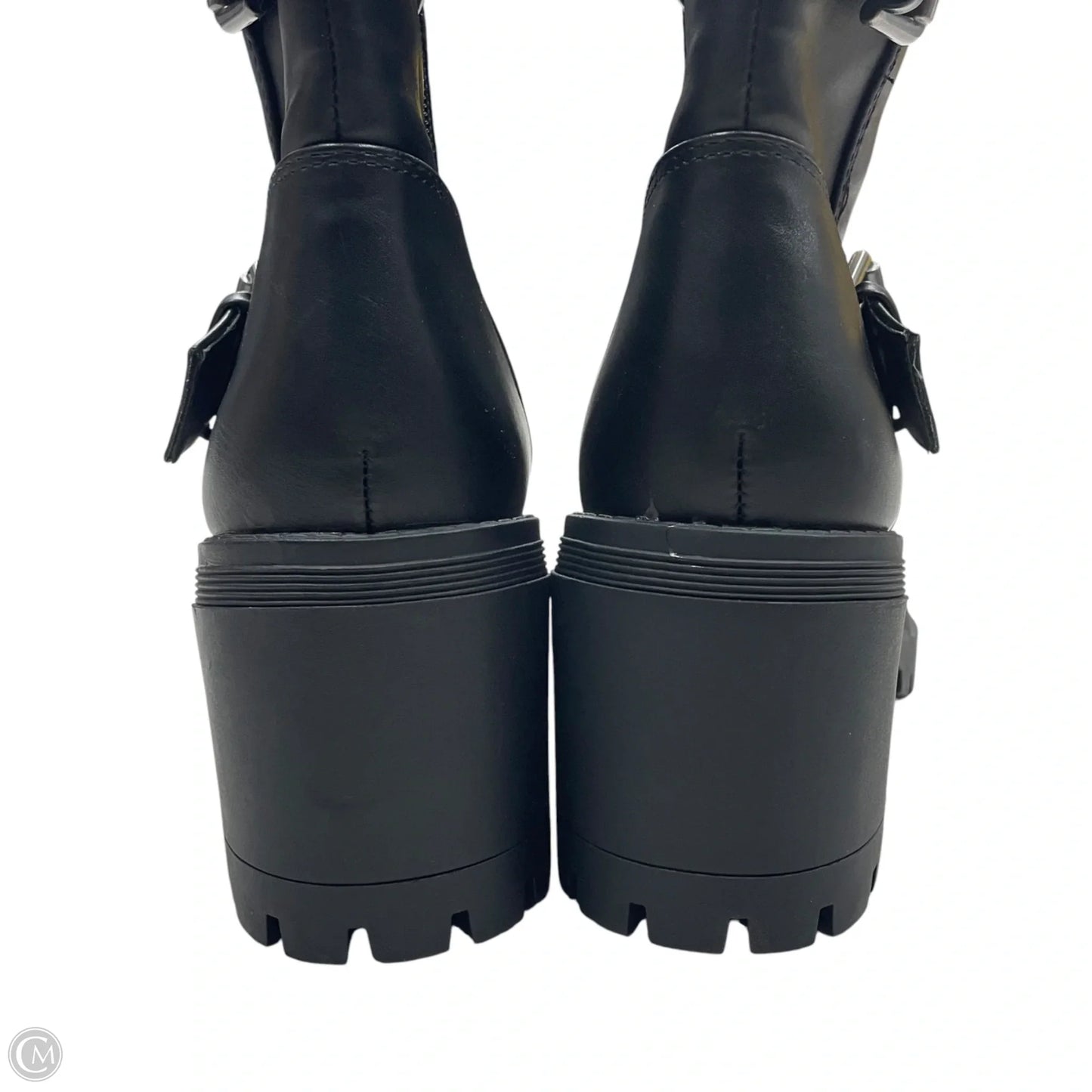 Boots Ankle Heels By Esprit In Black, Size: 7