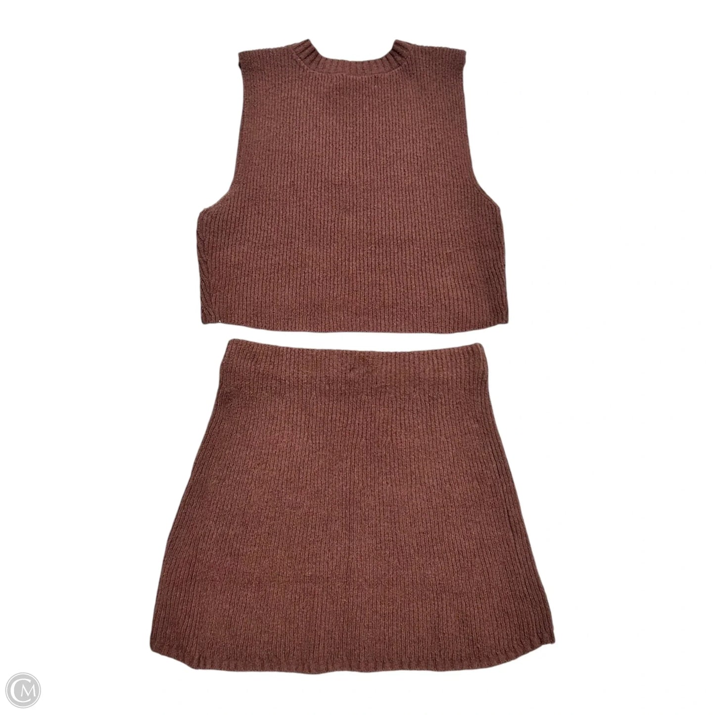 Skirt Set 2pc By Free People In Brown, Size: Xs
