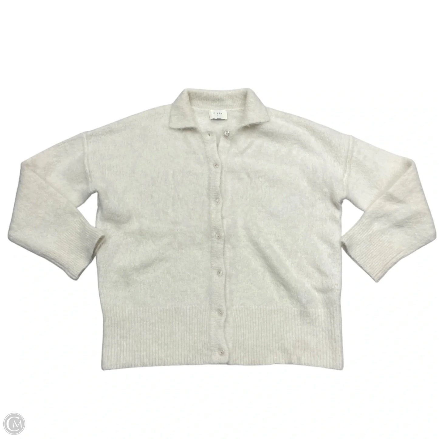 Sweater Cardigan By Dissh In Cream, Size: S