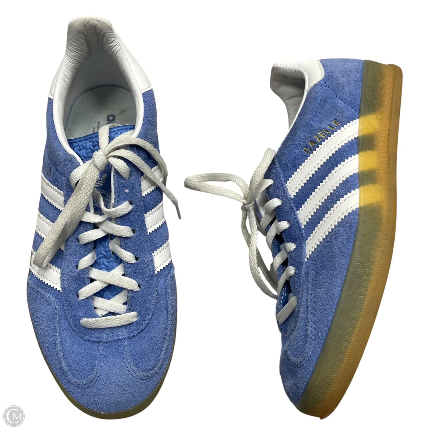 Shoes Sneakers By Adidas In Blue & White, Size: 6.5