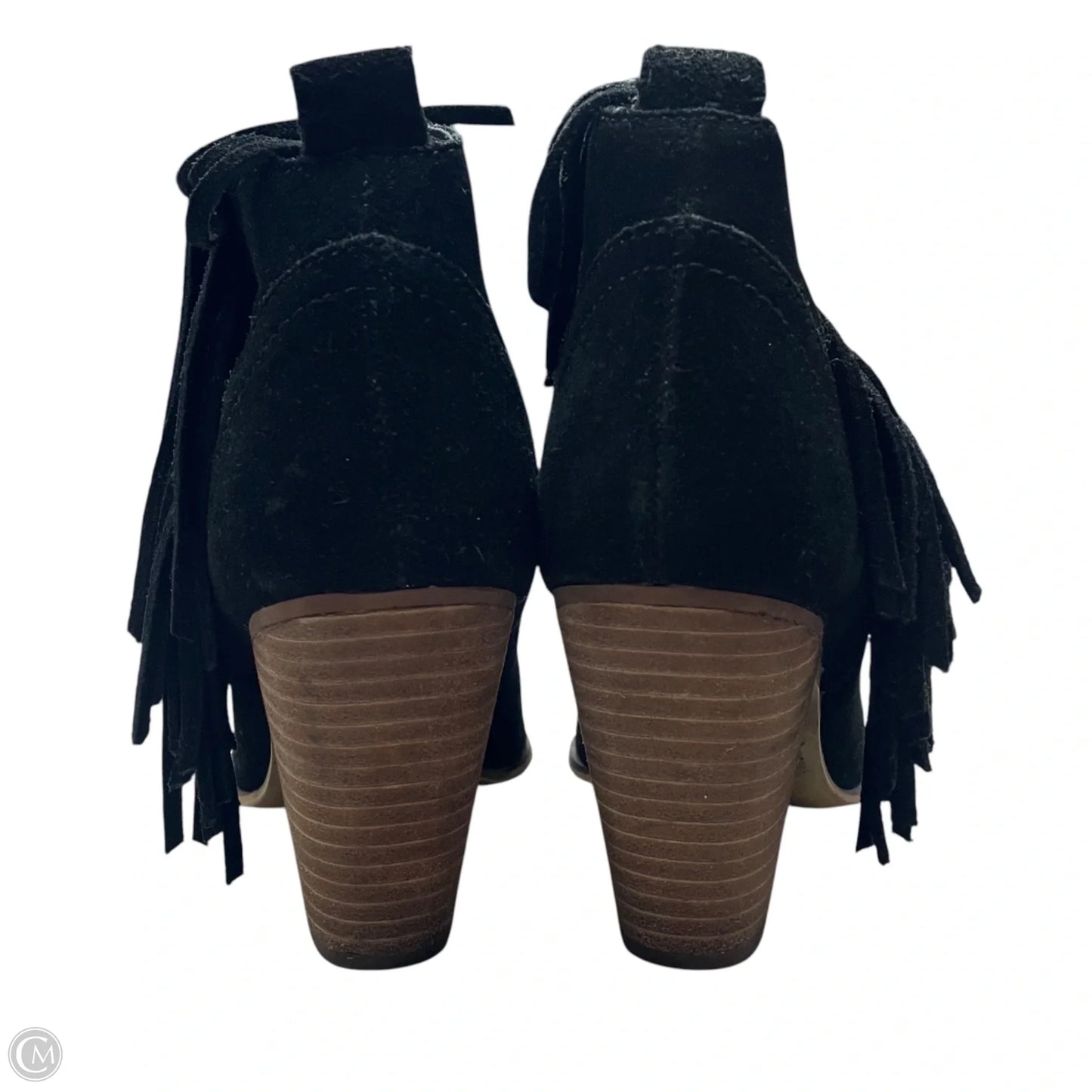 Boots Ankle Heels By Steve Madden In Black, Size: 7