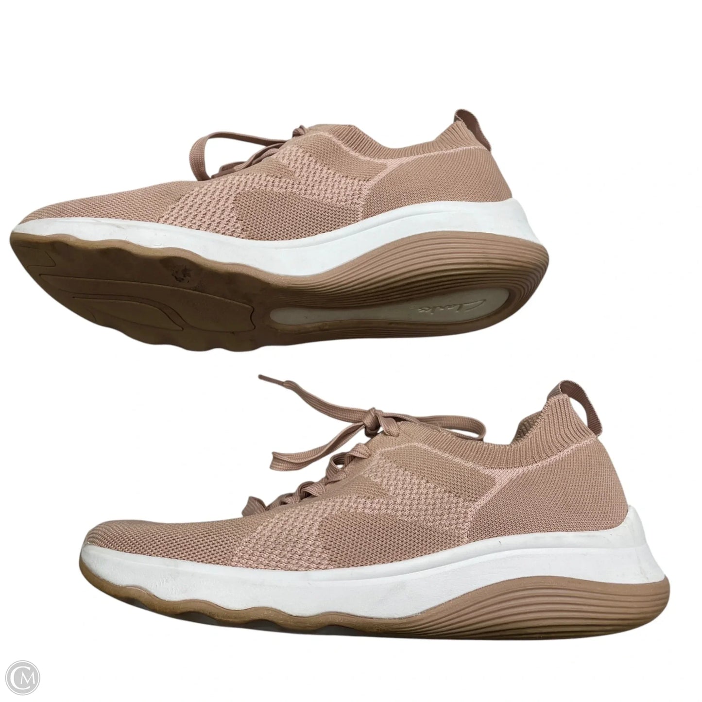 Shoes Sneakers By Clarks In Pink, Size: 12