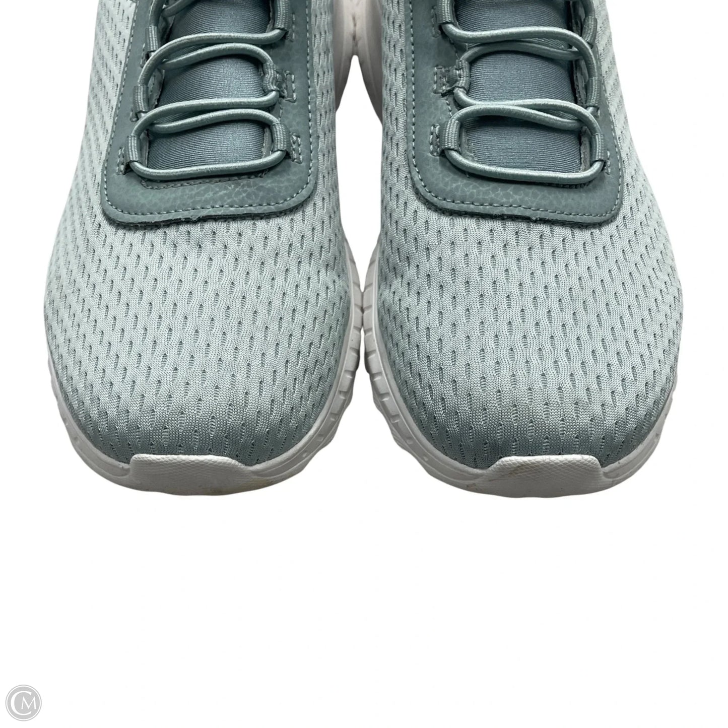 Shoes Sneakers By Skechers In Teal, Size: 12